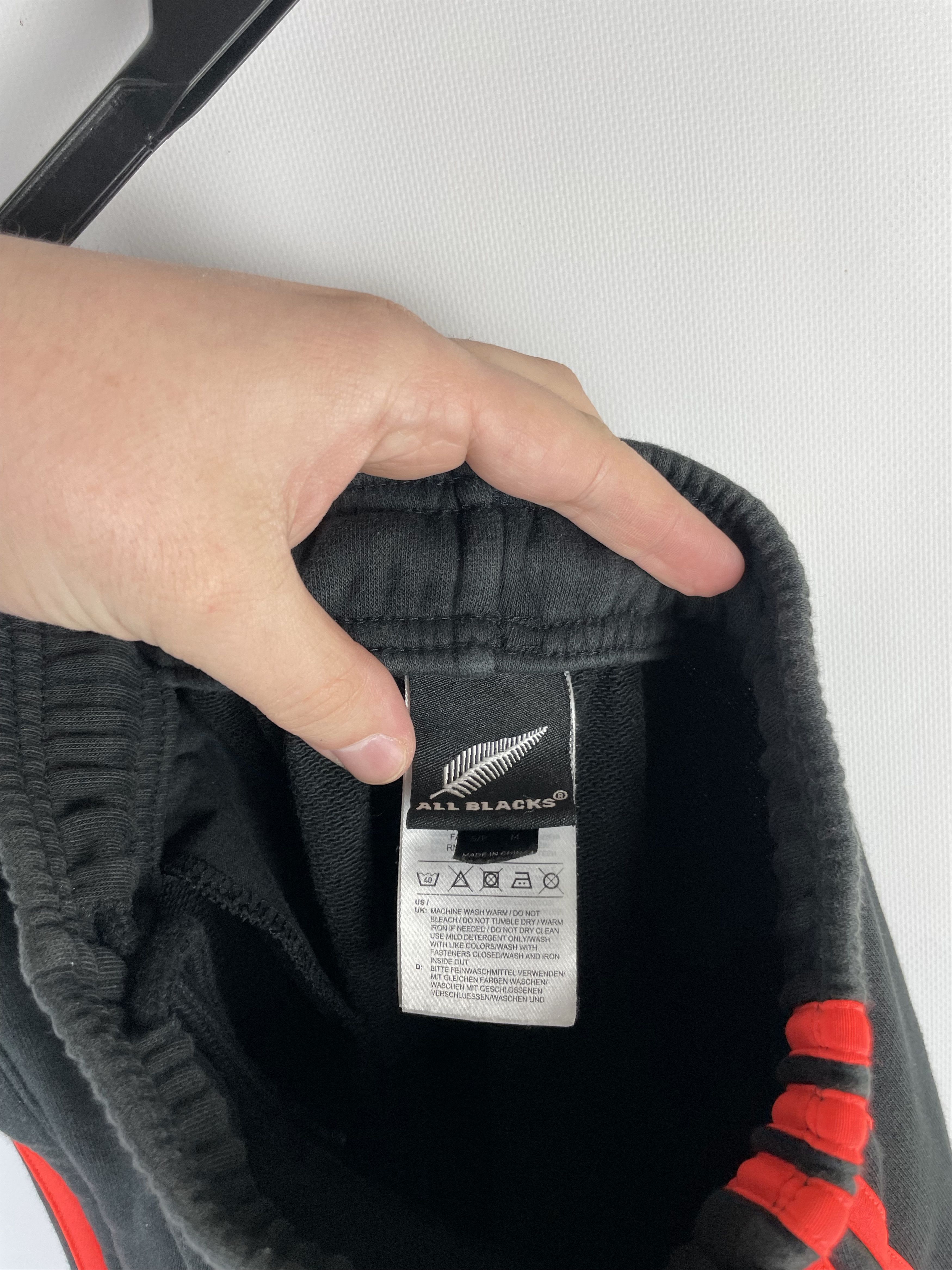 Adidas × Vintage ALL BLACKS RUGBY New Zealand Soccer pants ADIDAS Size US 30 / EU 46 - 6 Thumbnail