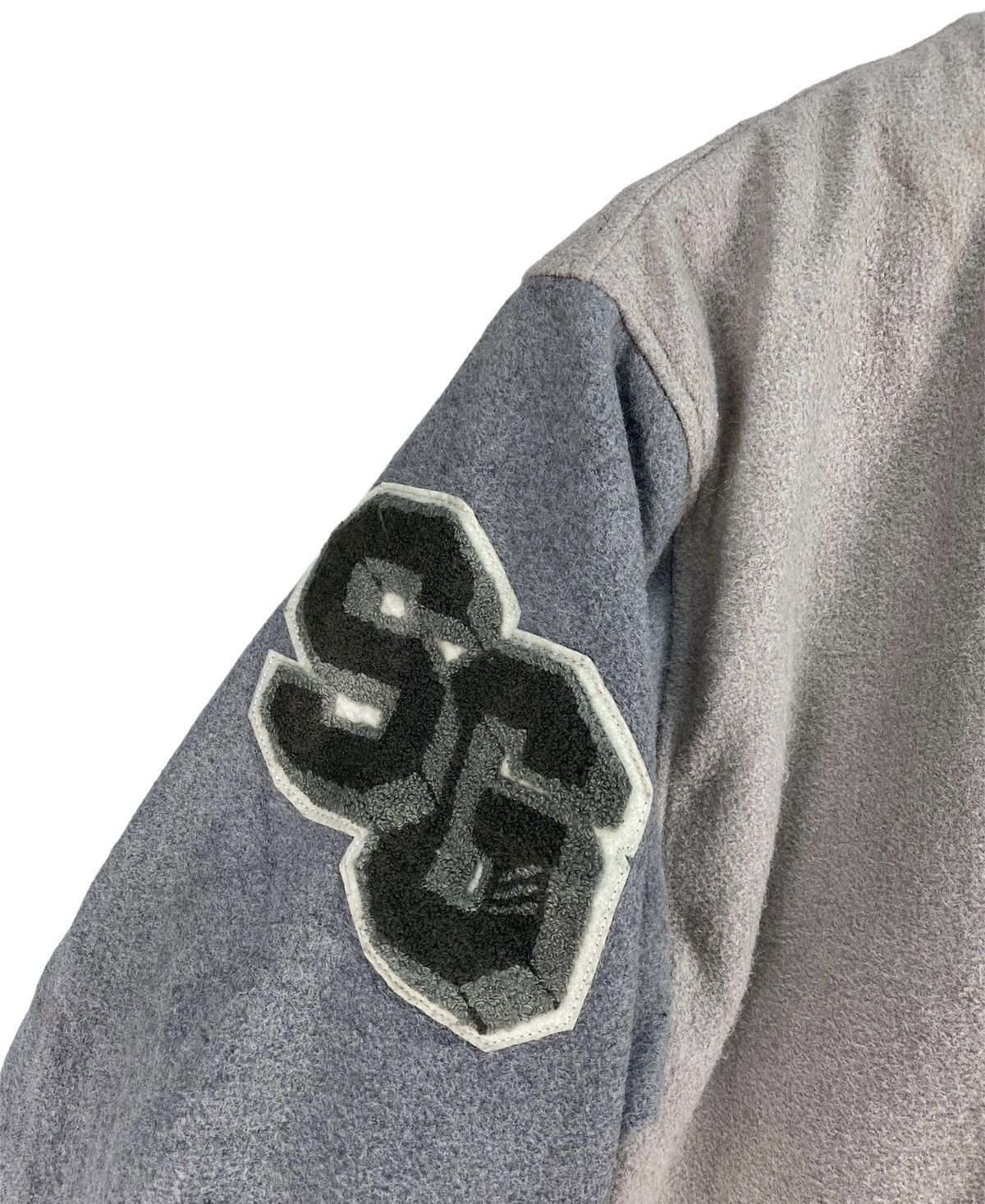 Japanese Brand Cube Sugar Varsity Jacket Size US M / EU 48-50 / 2 - 3 Thumbnail