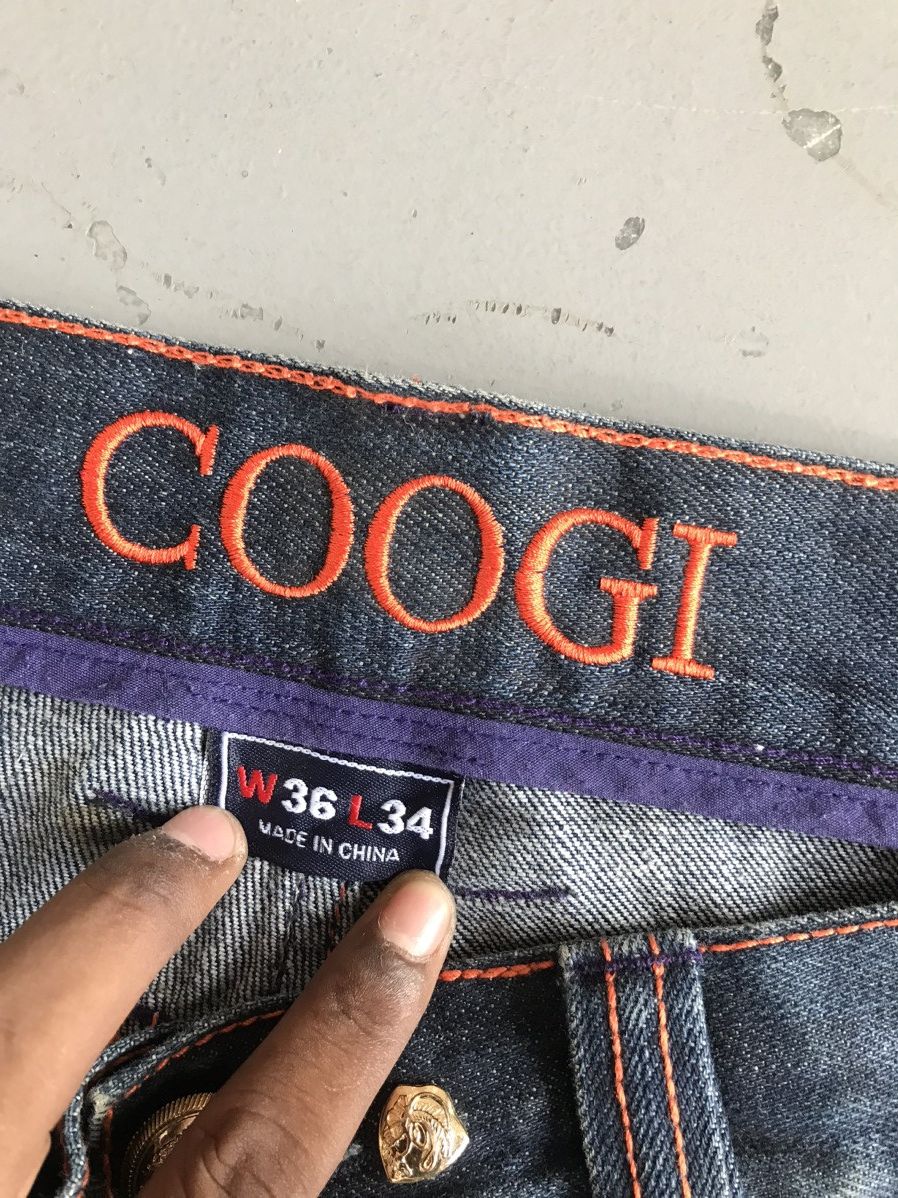 Coogi × Vintage Vintage Coogi SpellOut embroidered denim Size US 37 - 6 Thumbnail