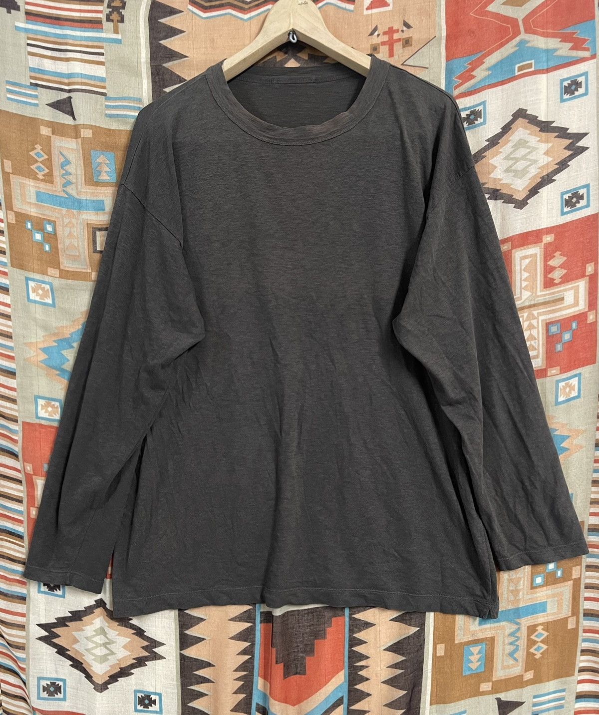 45rpm × Japanese Brand × Kapital 45rpm Long Sleeve T shirt XL Kapital Inspired Kojima Osaka Size US XL / EU 56 / 4 - 2 Thumbnail