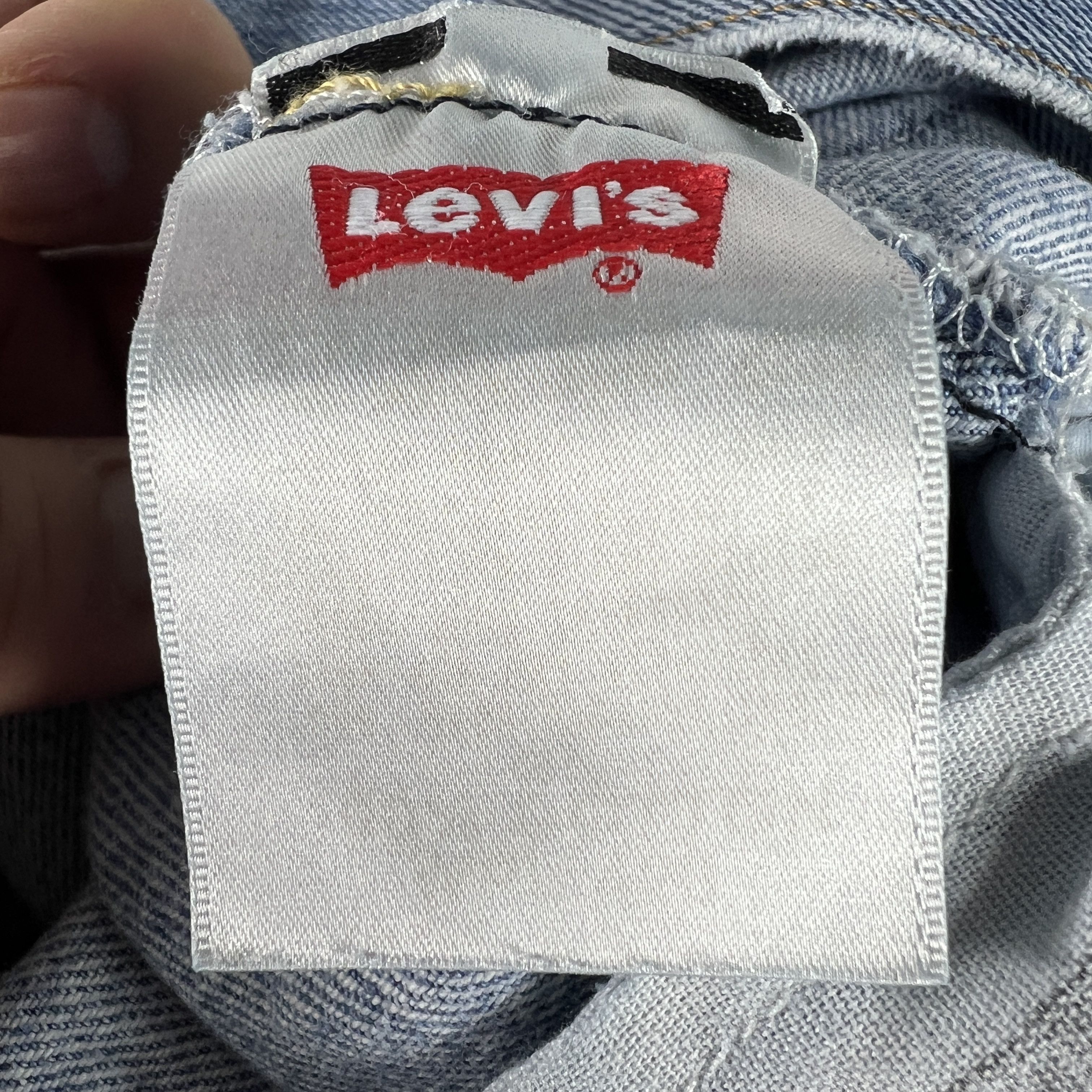 Levi's × Vintage Y2K Levi's Jeans 501 XX Original Straight Blue Faded Denim Size US 34 / EU 50 - 10 Thumbnail
