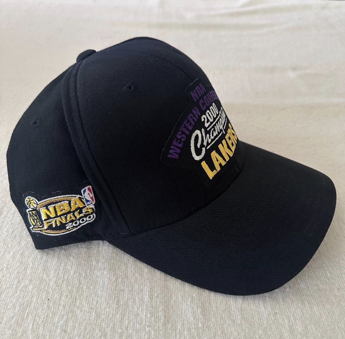 Nike Vintage Los Angeles Lakers 2000 NBA Champs Nike Hat Black Size ONE SIZE - 3 Thumbnail