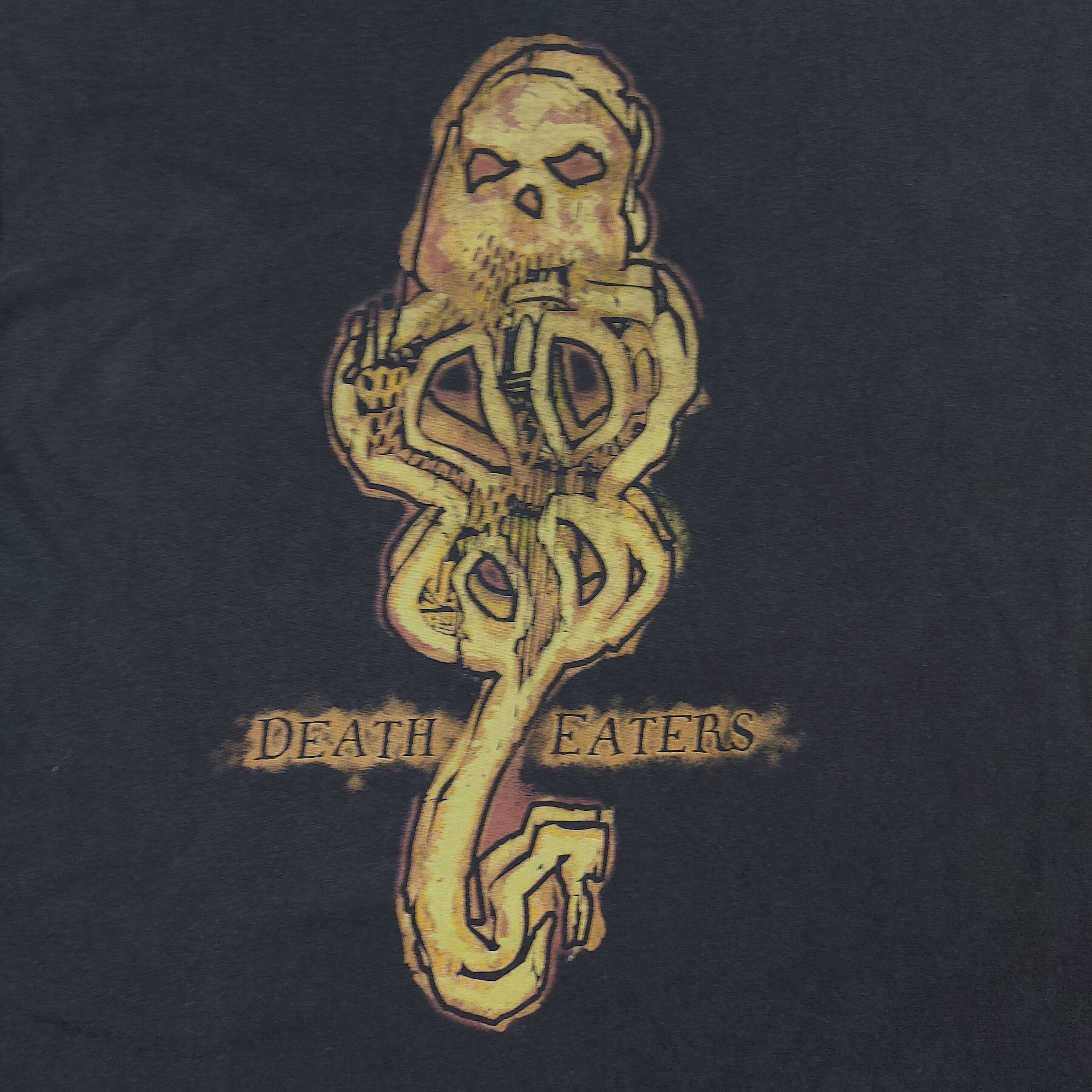 Warner Bros Vintage 2005 Harry Potter Death Eaters Movie Warner Bros TEE Size US M / EU 48-50 / 2 - 2 Thumbnail