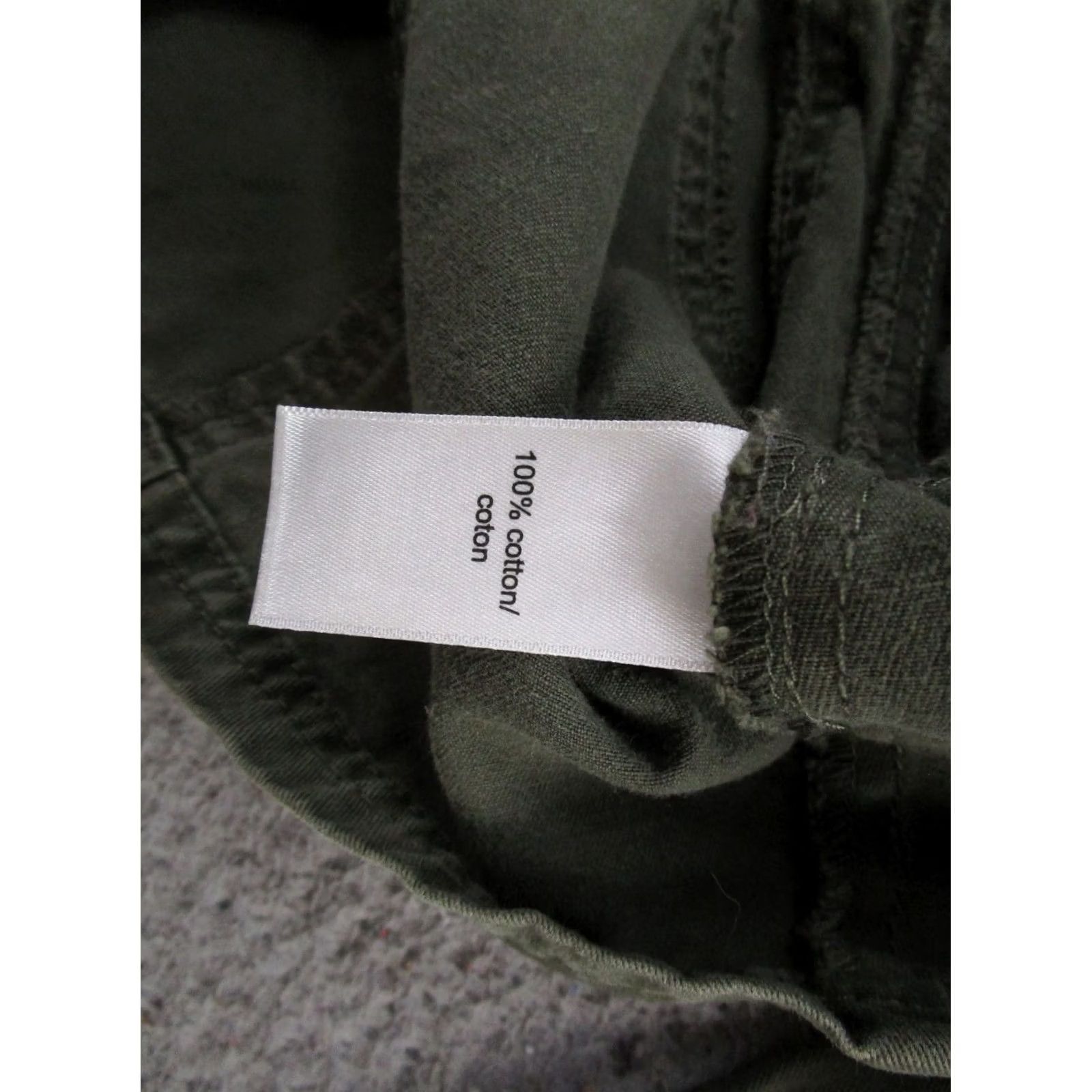 Vintage Maurices Green Military Army Full Zip Up Canvas Utility Jacket Womens Size M Size M / US 6-8 / IT 42-44 - 3 Thumbnail