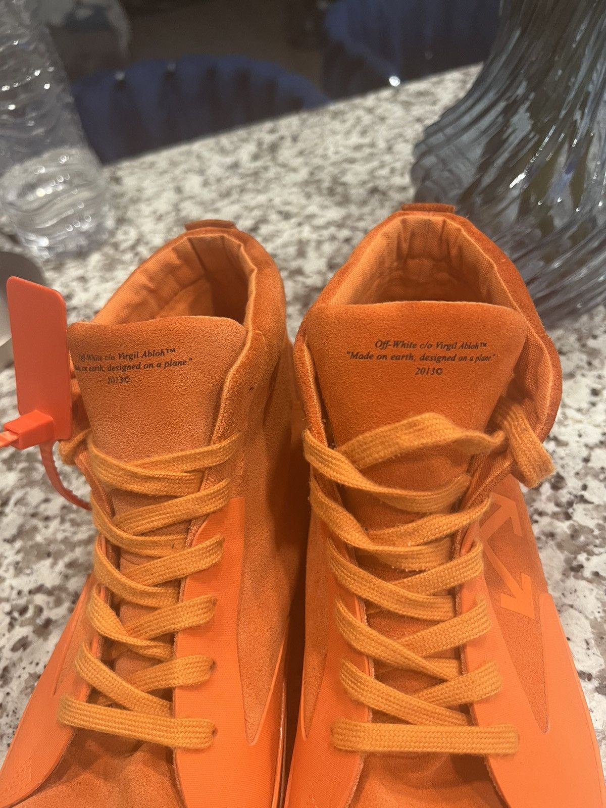 Off-White Off-White Suede VULC MID SKATE Sneakers men Size US 10.5 / EU 43-44 - 1 Thumbnail