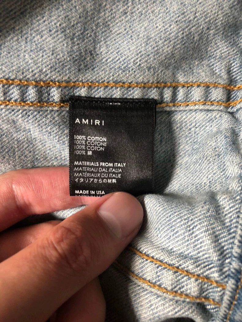 Amiri Amiri metropolis Hollywood destroyed jacket Size US L / EU 52-54 / 3 - 4 Thumbnail