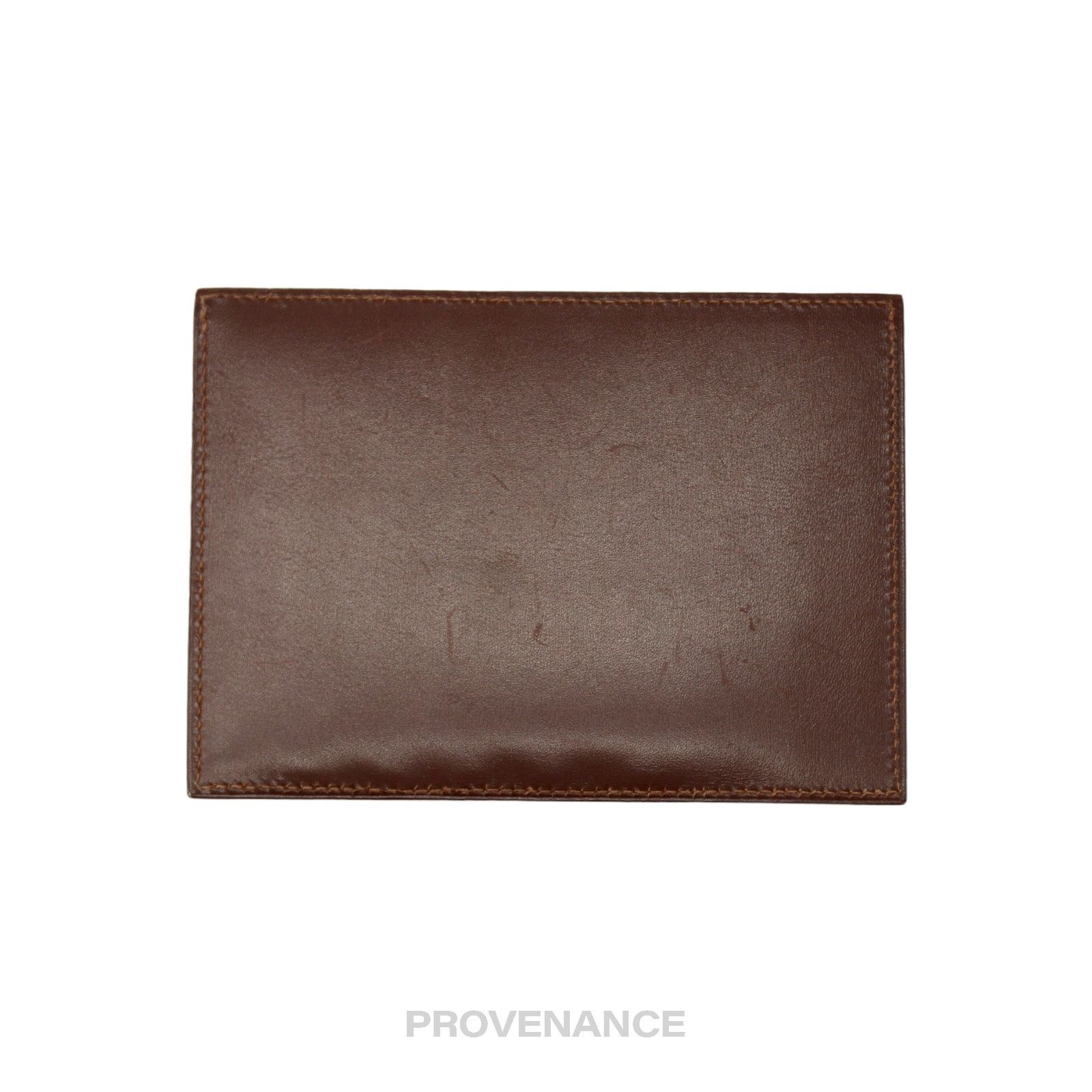 Hermes 🔴 Hermes 6CC Card Holder Wallet - Chocolate Box Calfskin Size ONE SIZE - 7 Thumbnail