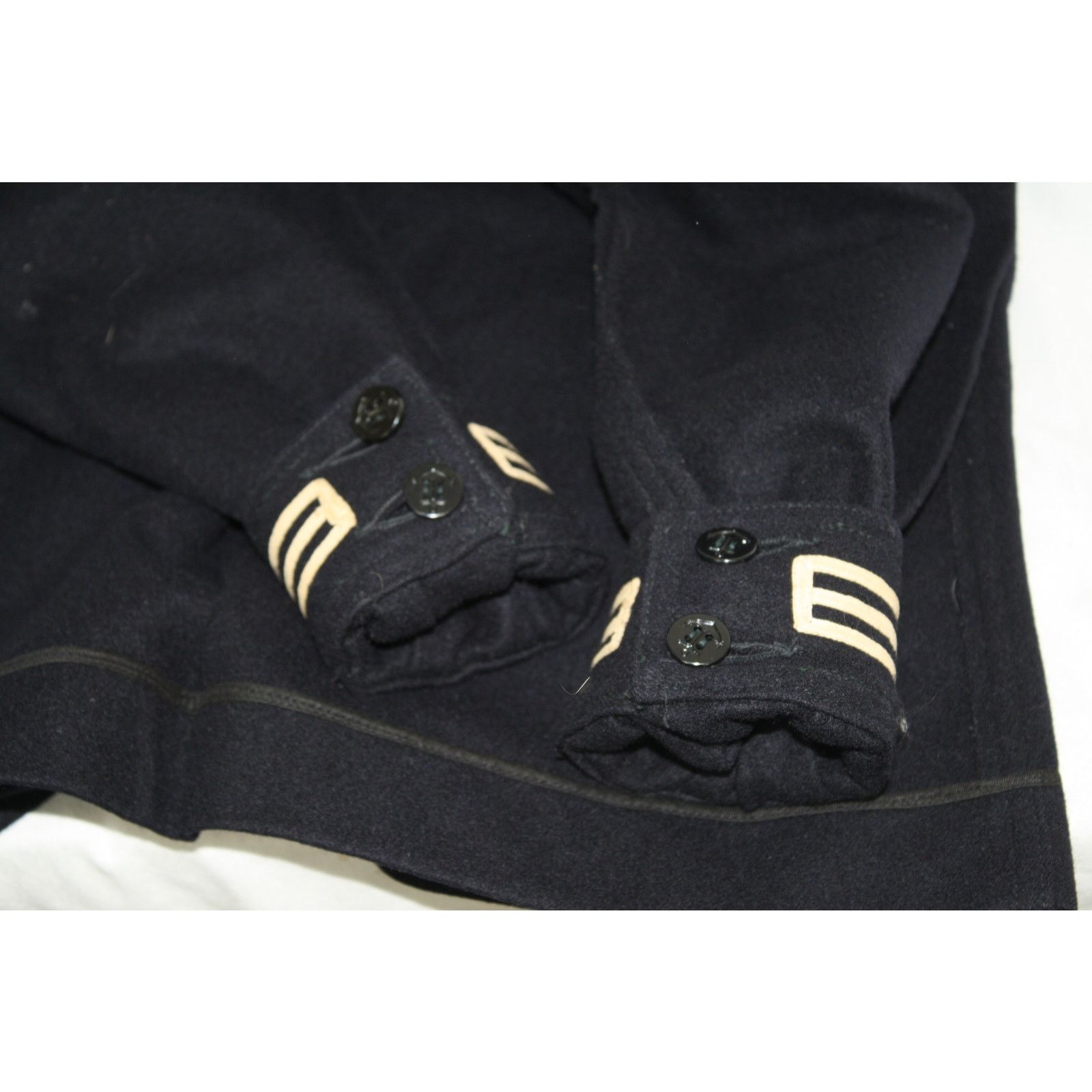 Vintage Vintage US Navy Crackerjack Jumper Vietnam Era Wool Sailor Size US S / EU 44-46 / 1 - 7 Thumbnail
