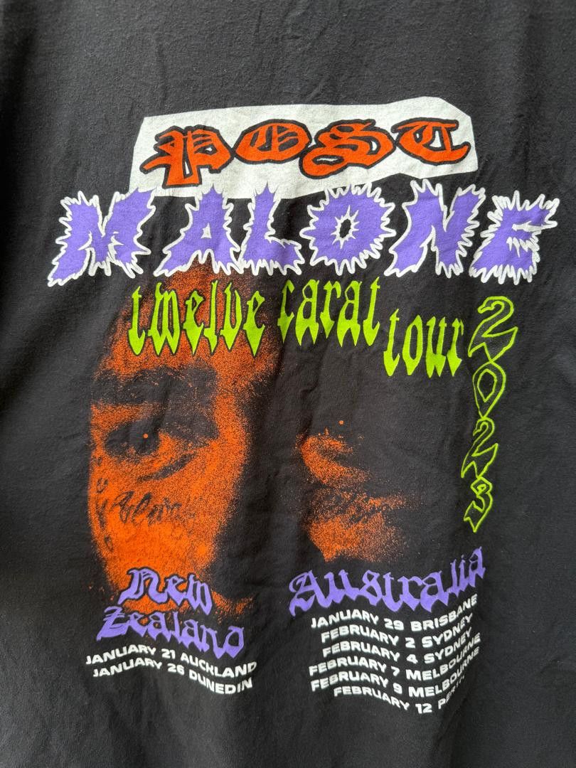 Rap Tees Post Malone tour 2023 Size US XL / EU 56 / 4 - 4 Thumbnail
