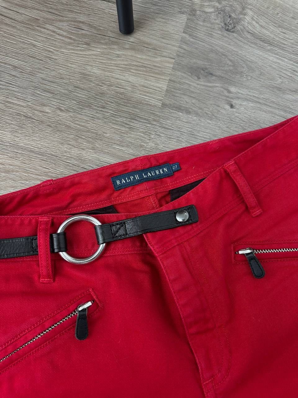 Polo Ralph Lauren × Vintage Vintage Polo Ralph Lauren Red Women’s Pants Size 27" / US 4 / IT 40 - 6 Thumbnail