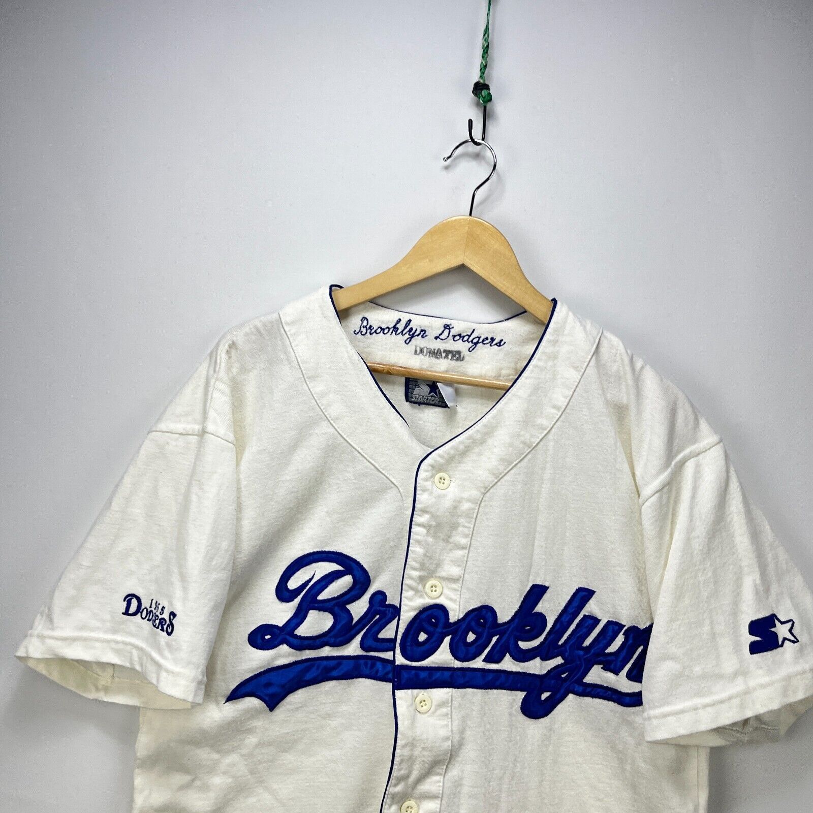 Starter × Vintage Starter Vintage MLB Brooklyn Cooperstown 1955 Men's Medium Size US M / EU 48-50 / 2 - 2 Thumbnail