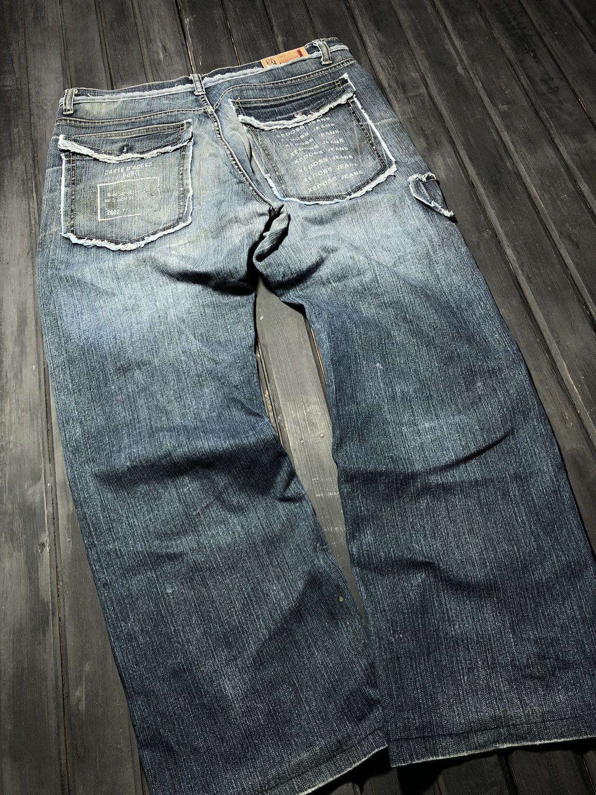 Hysteric Glamour Vintage Rick Owens Junya Watanabe Style Washed Jeans Size US 34 / EU 50 - 2 Thumbnail