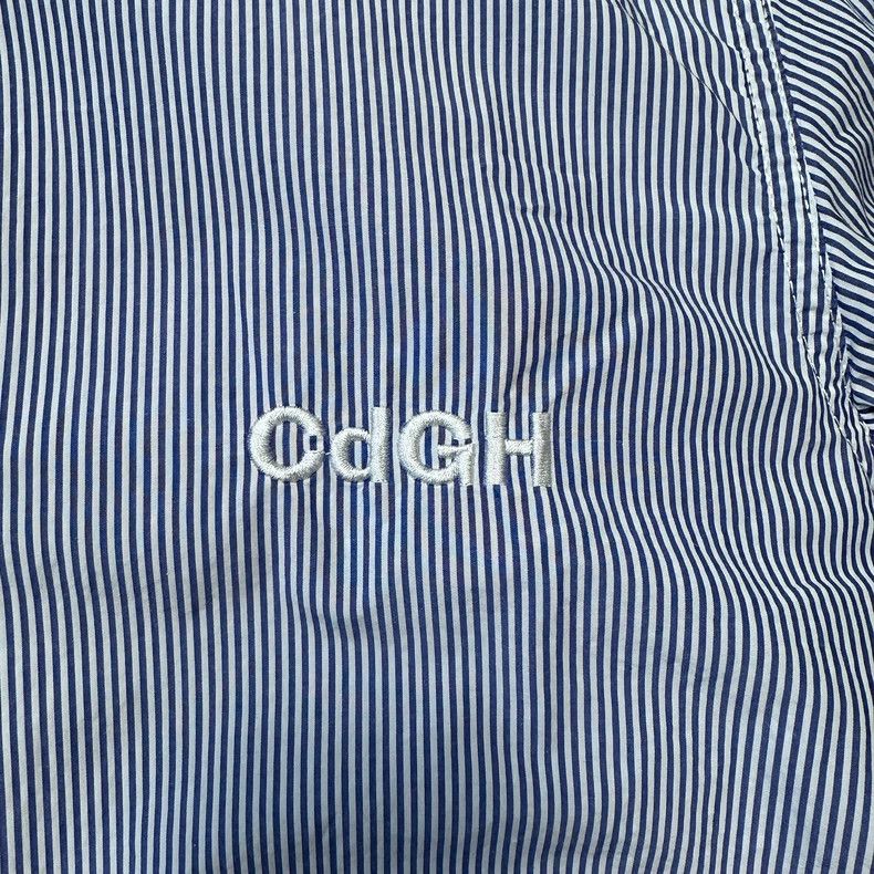 Comme des Garcons Comme Des Garcons Embroidered striped long-sleeve shirt Size US S / EU 44-46 / 1 - 4 Thumbnail