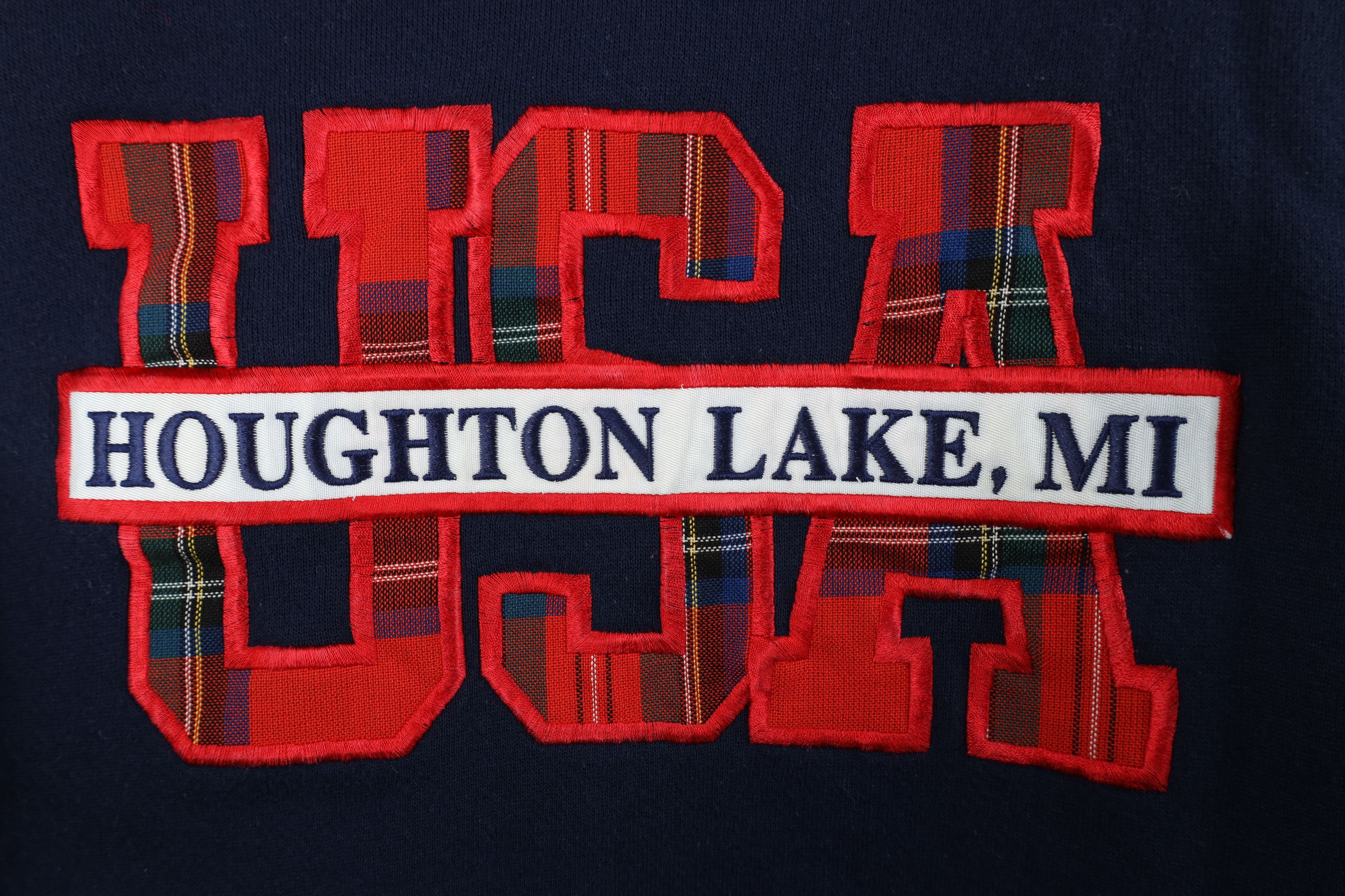 Vintage Vintage 90s Heavyweight Lake Michigan Sweatshirt USA Size US L / EU 52-54 / 3 - 4 Thumbnail