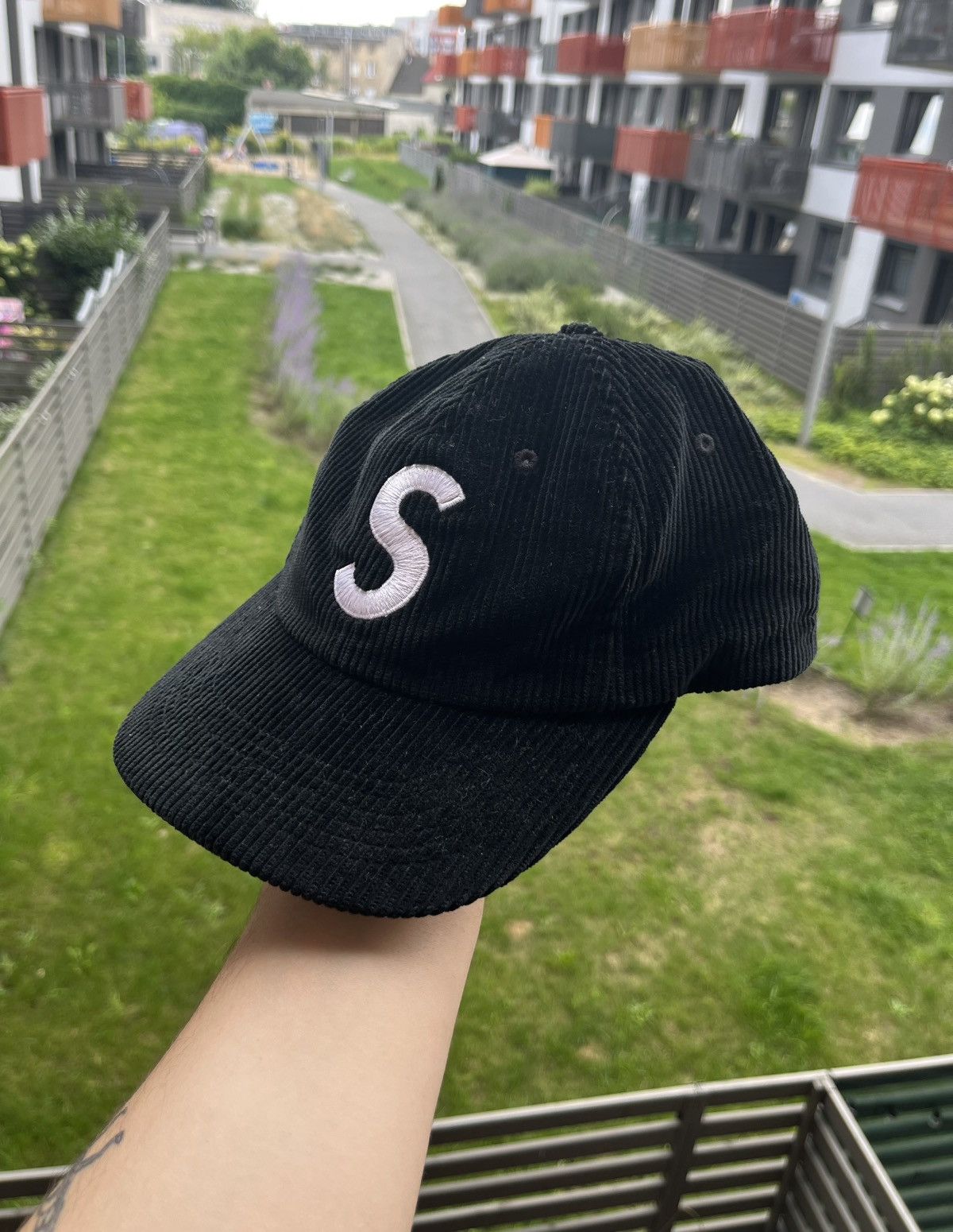 Supreme Corduroy S Logo 6 Panel Hat | Grailed