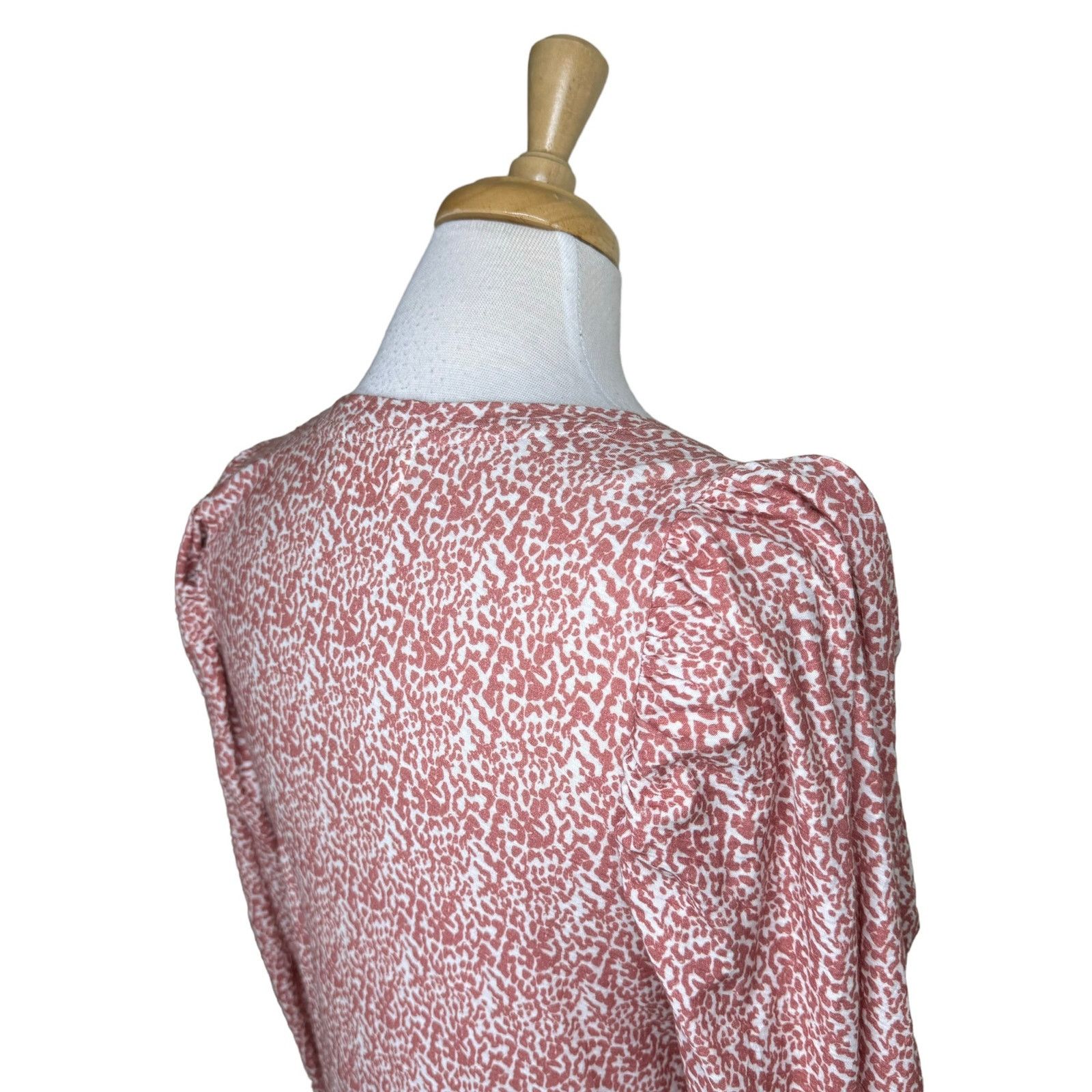 Nation LTD NATION LTD Tabitha Full Sleeve V Neck Small 100% Cotton Size S / US 4 / IT 40 - 9 Thumbnail