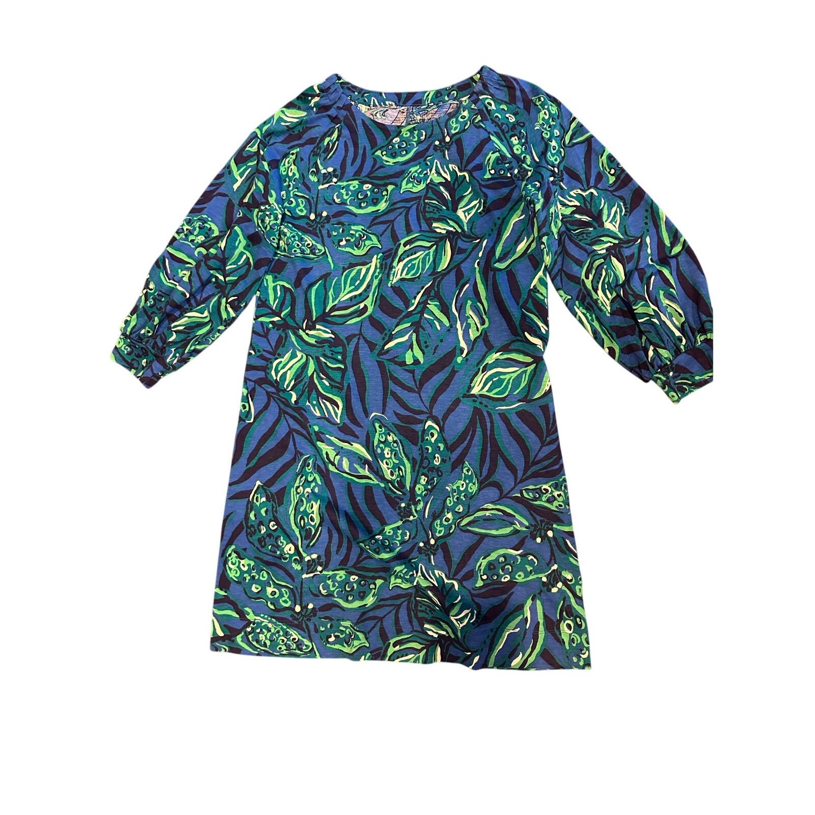 Lilly Pulitzer Lilly Pulitzer Elianna 3/4 sleeve tshirt dress womens small Size S / US 4 / IT 40 - 1 Thumbnail