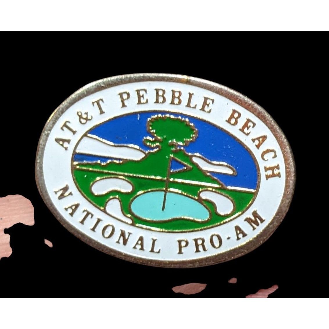 Other Vintage AT&T Pebble Beach National Pro-AM Lapel Pin Size ONE SIZE - 1 Thumbnail