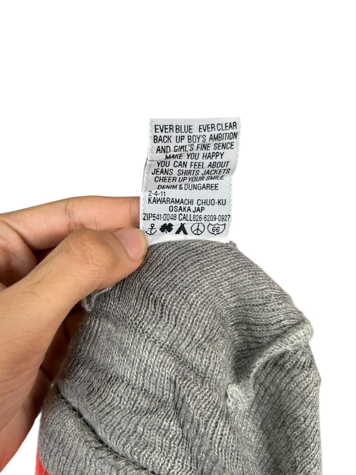 Japanese Brand × Kapital × Vintage Vintage Denim Dungaree Japanese Beanie Hats Size ONE SIZE - 11 Thumbnail