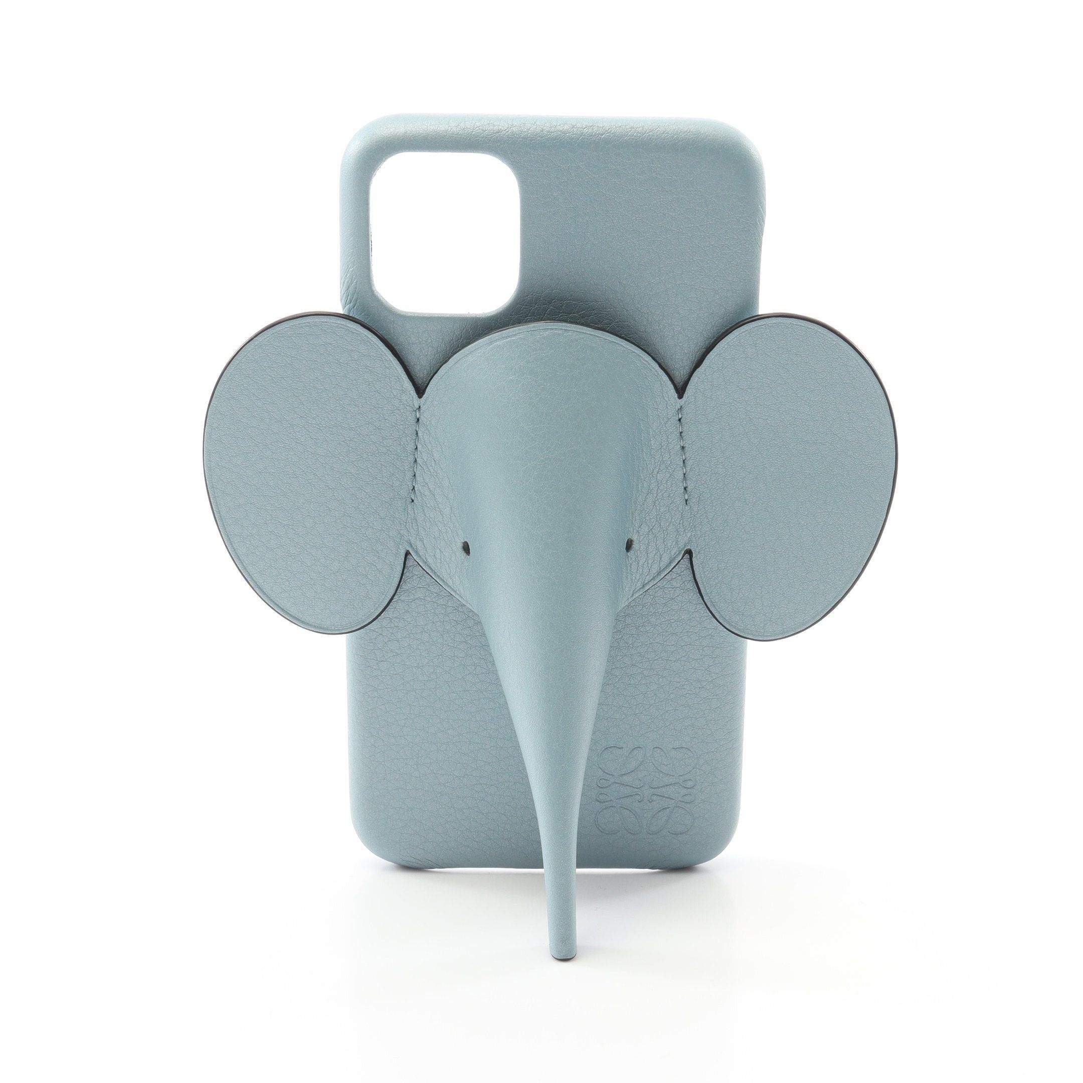 Loewe Loewe Elephant Iphone 11 Cover Case Leather Light Blue Size ONE SIZE - 1 Thumbnail