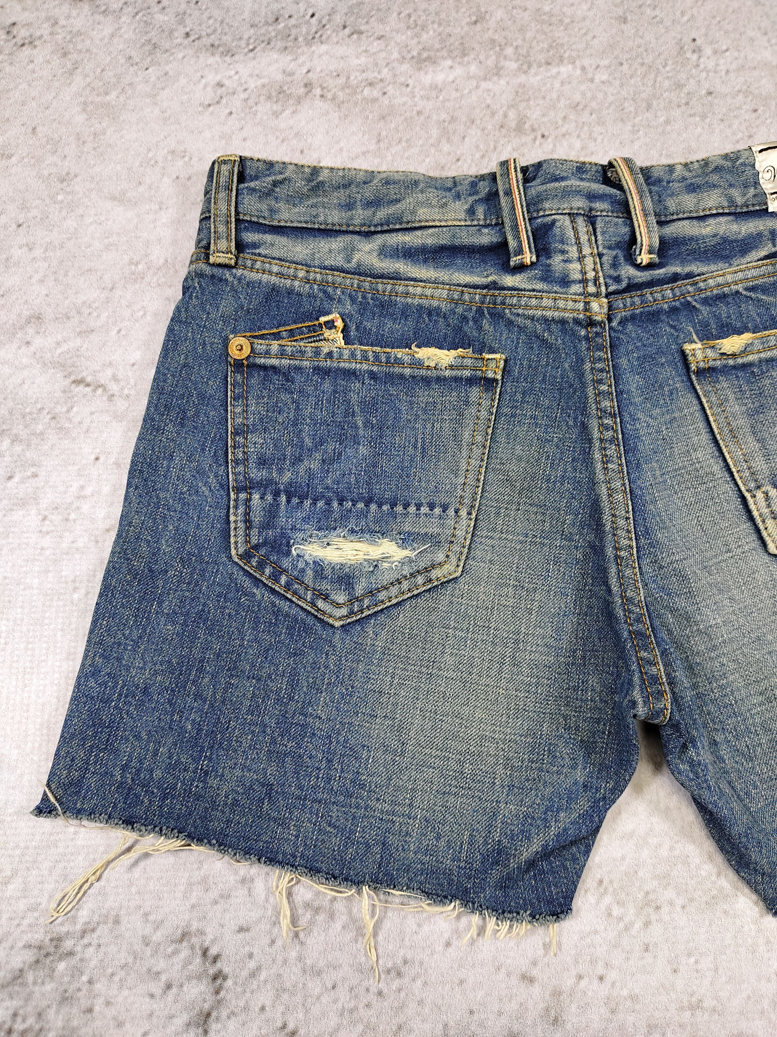 Vivienne Westwood Westwood Outfitters- Punk Grunge Distressed Selvedge Shorts Size 30" / US 8 / IT 44 - 7 Thumbnail