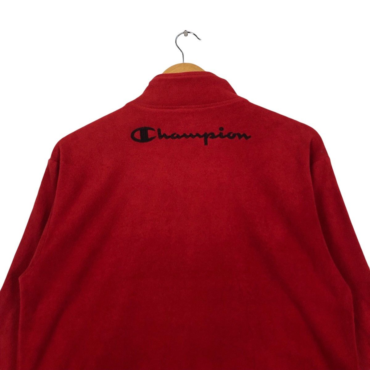 Champion × Japanese Brand × Vintage Champion Fleece Sweatshirt Jacket Medium #A3 Size US M / EU 48-50 / 2 - 8 Thumbnail