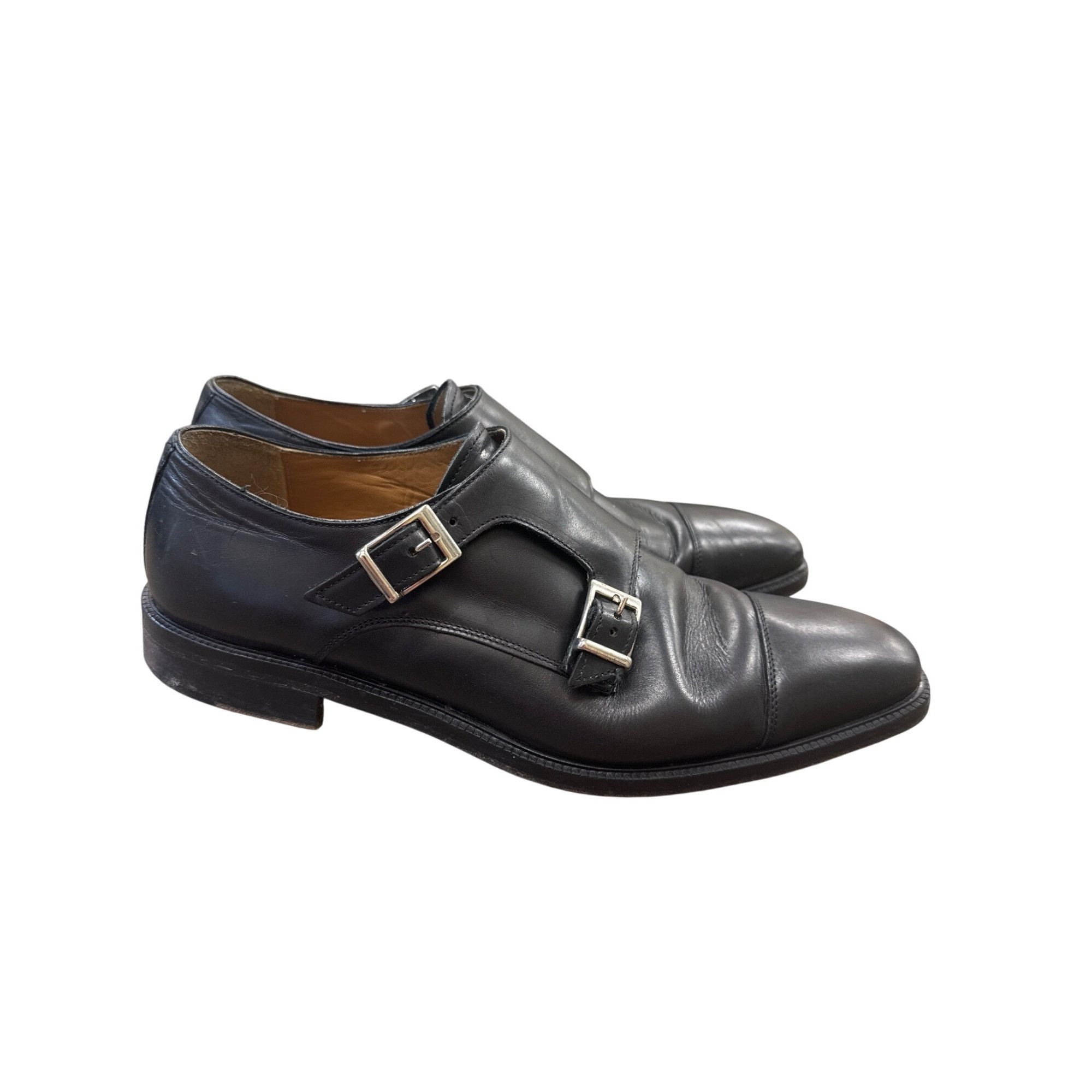 Designer Wall & Water mens black leather dress shoes oxfords Size 11 Size US 11 / EU 44 - 4 Thumbnail