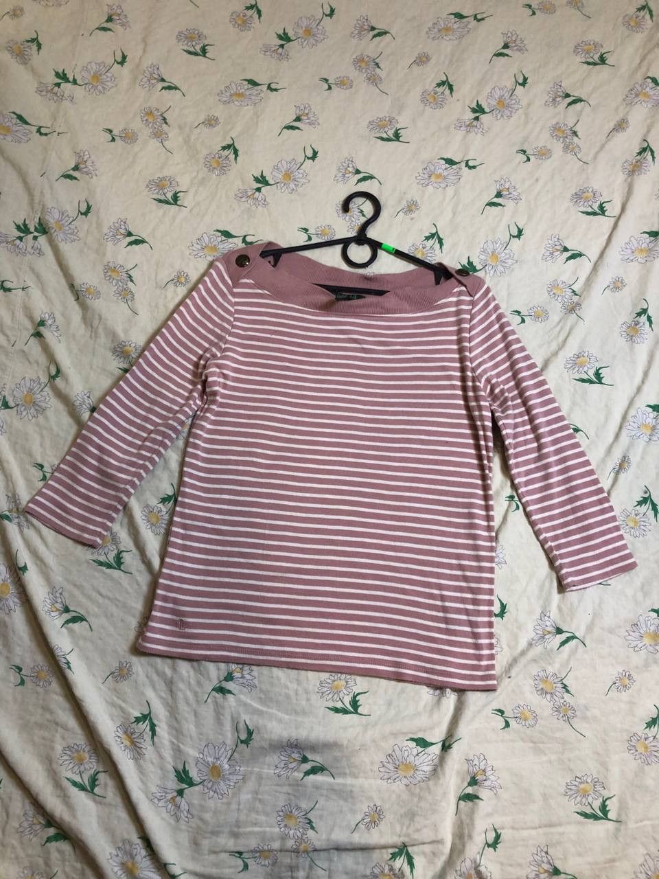 Polo Ralph Lauren Polo Ralph Lauren Striped Pullover 100% Cotton 3/4 Sleeve Size S / US 4 / IT 40 - 1 Thumbnail