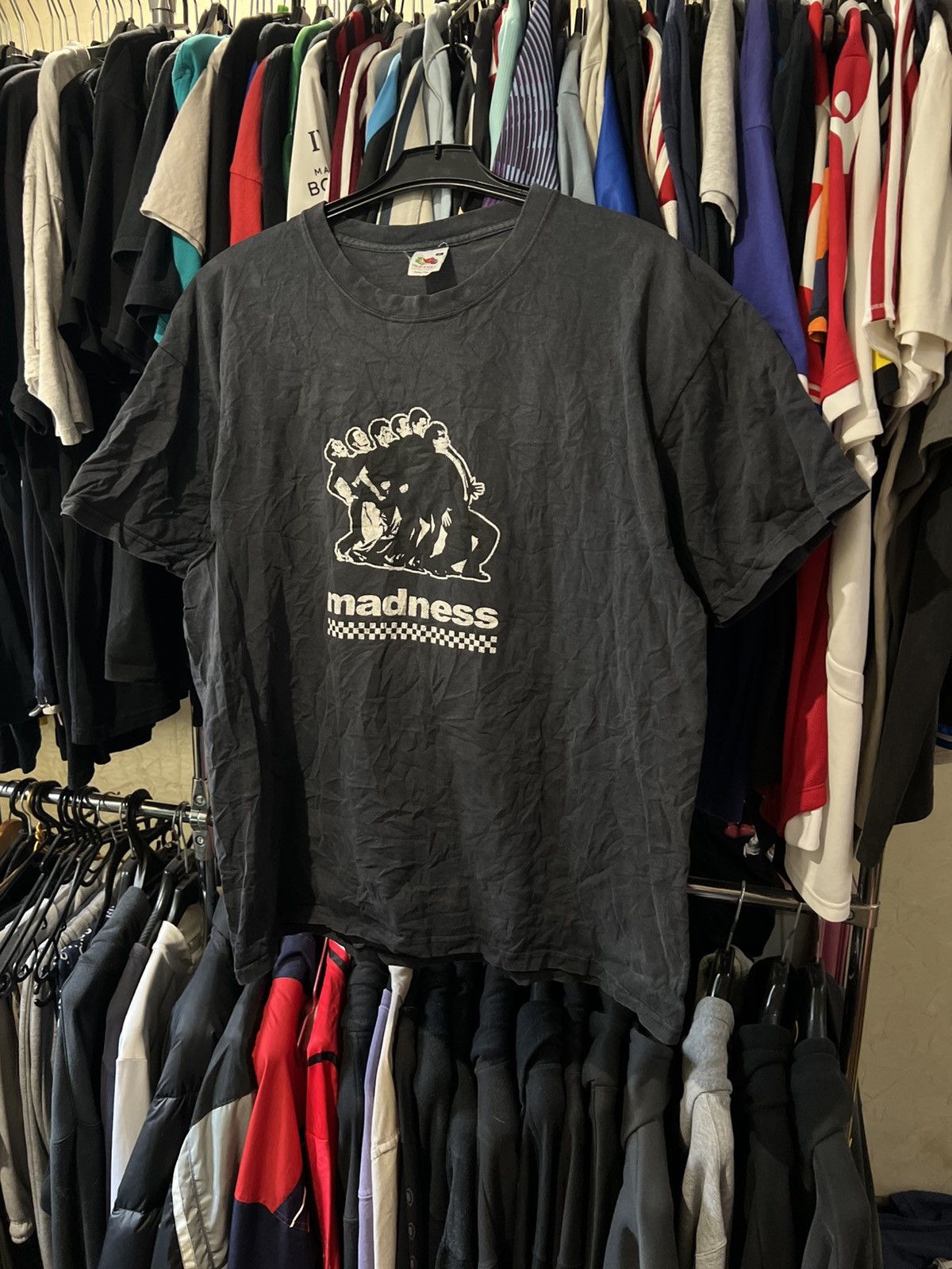 Band Tees 2007/2008 VINTAGE MADNESS EUROPEAN TOUR GRAPHIC T SHIRT AOP Size US L / EU 52-54 / 3 - 3 Thumbnail