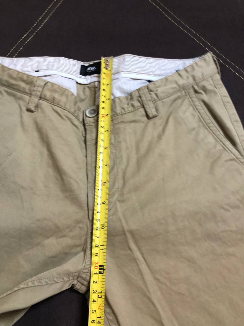 Hugo Boss HUGO Boss Sand Straight Leg Chino pants Size US 32 / EU 48 - 9 Thumbnail