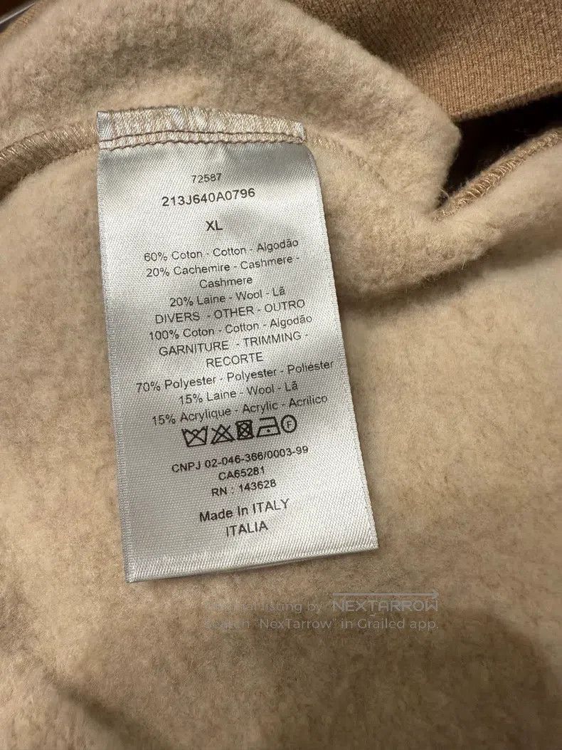 Dior Dior Men's hooded sweatshirt Size US XL / EU 56 / 4 - 5 Thumbnail