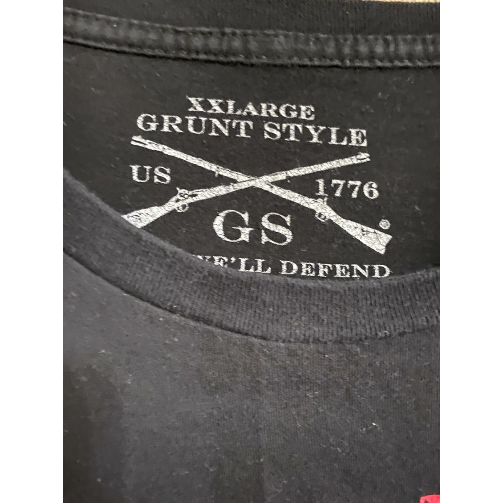 Vintage Grunt Style Shirt 2x Warning Spontaneously Combust Shirt Black and Red Shirt 2XL Black Mens Size US XXL / EU 58 / 5 - 4 Thumbnail