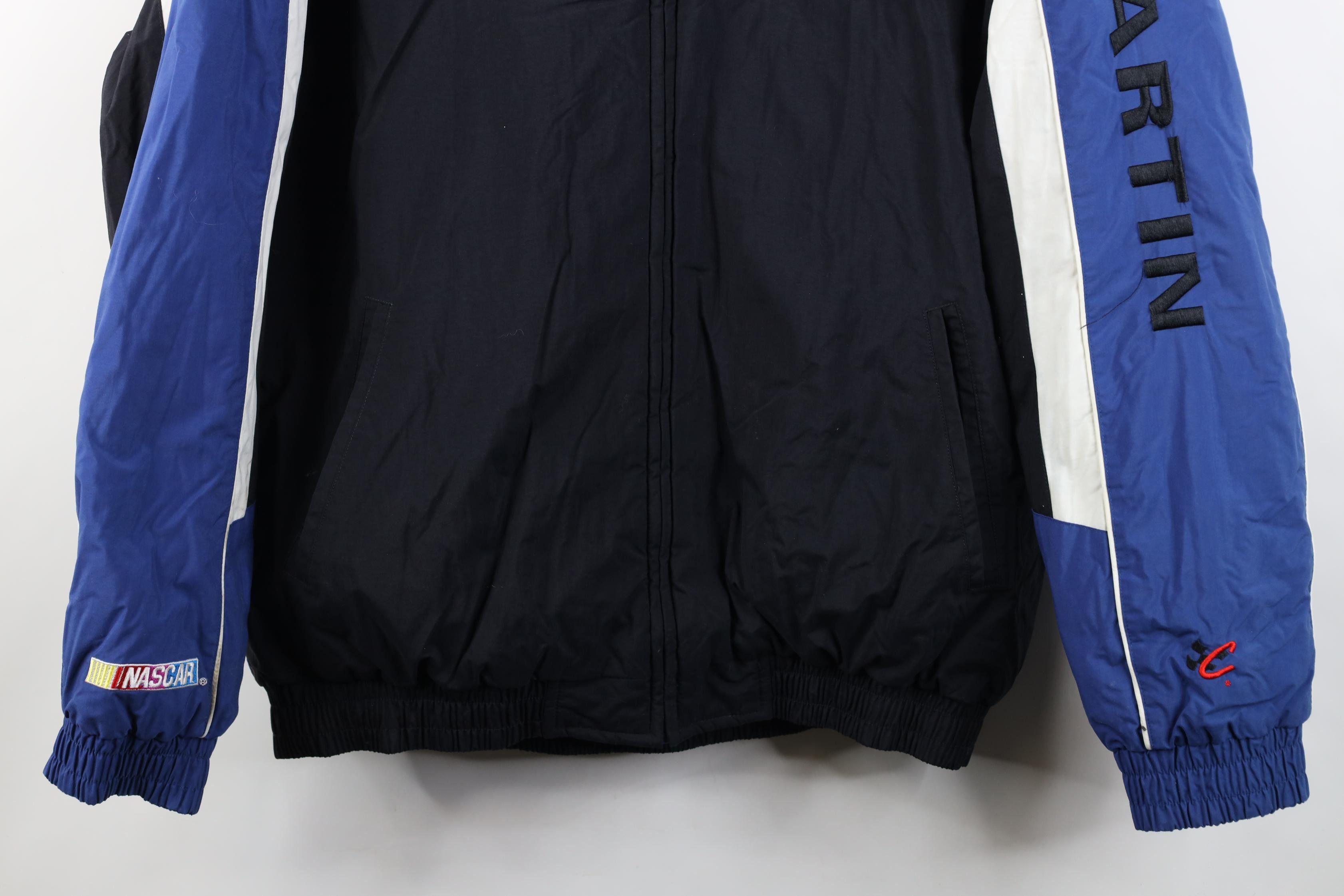Vintage Vintage 90s Y2K NASCAR Pfizer Racing Team Mark Martin Jacket Size US L / EU 52-54 / 3 - 3 Thumbnail