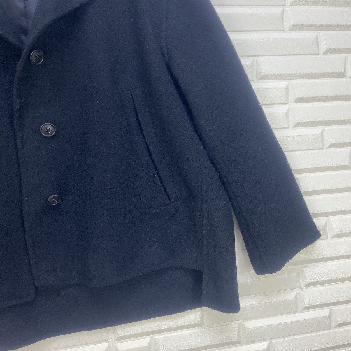 Jil Sander × Uniqlo Jil Sander Uniqlo Loose Oversize Cropped Wool Jacket Size S / US 4 / IT 40 - 3 Thumbnail