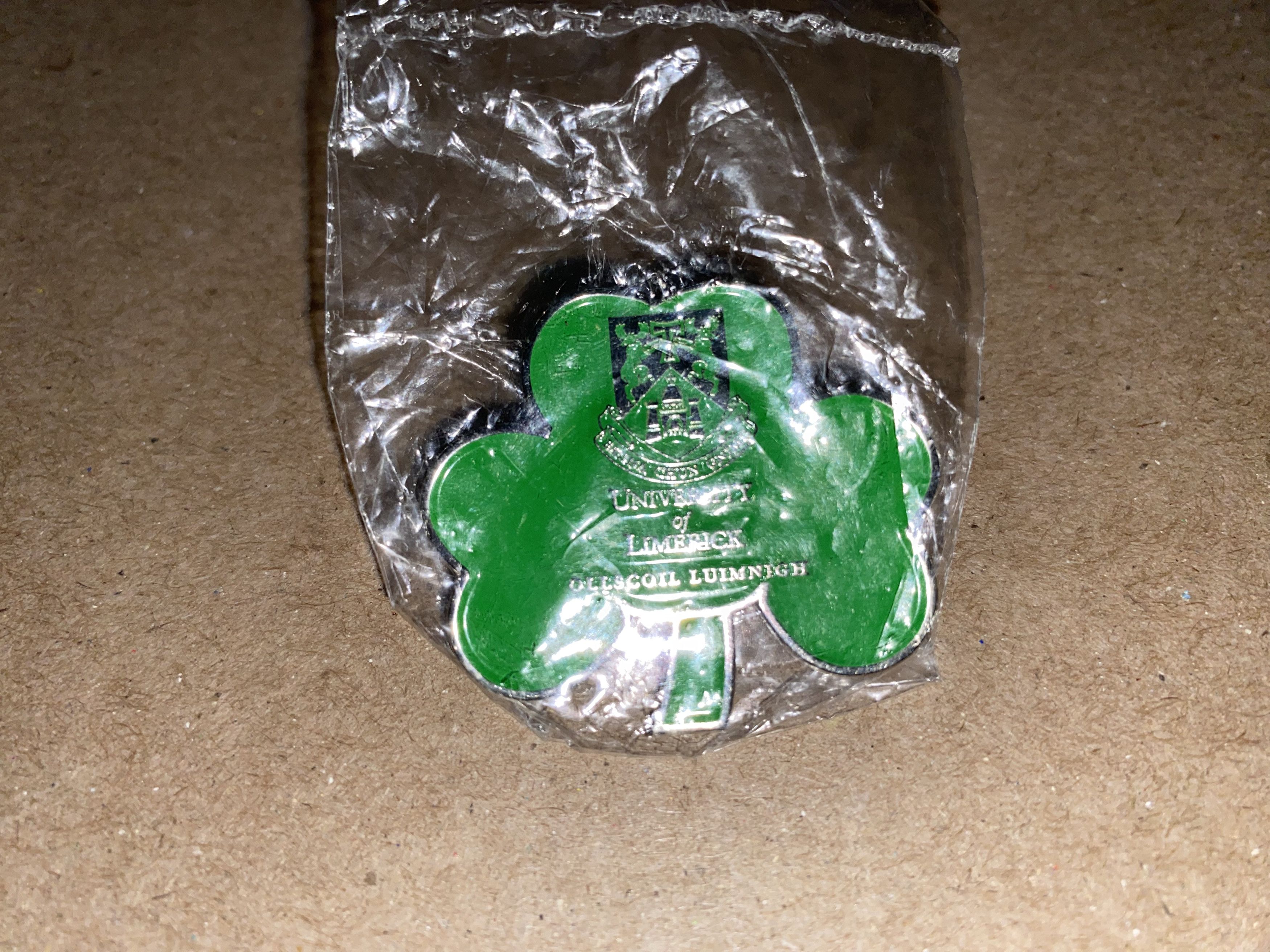 NCAA University Limerick Enamel Lapel Pin Brooch College Ireland Size ONE SIZE - 1 Thumbnail