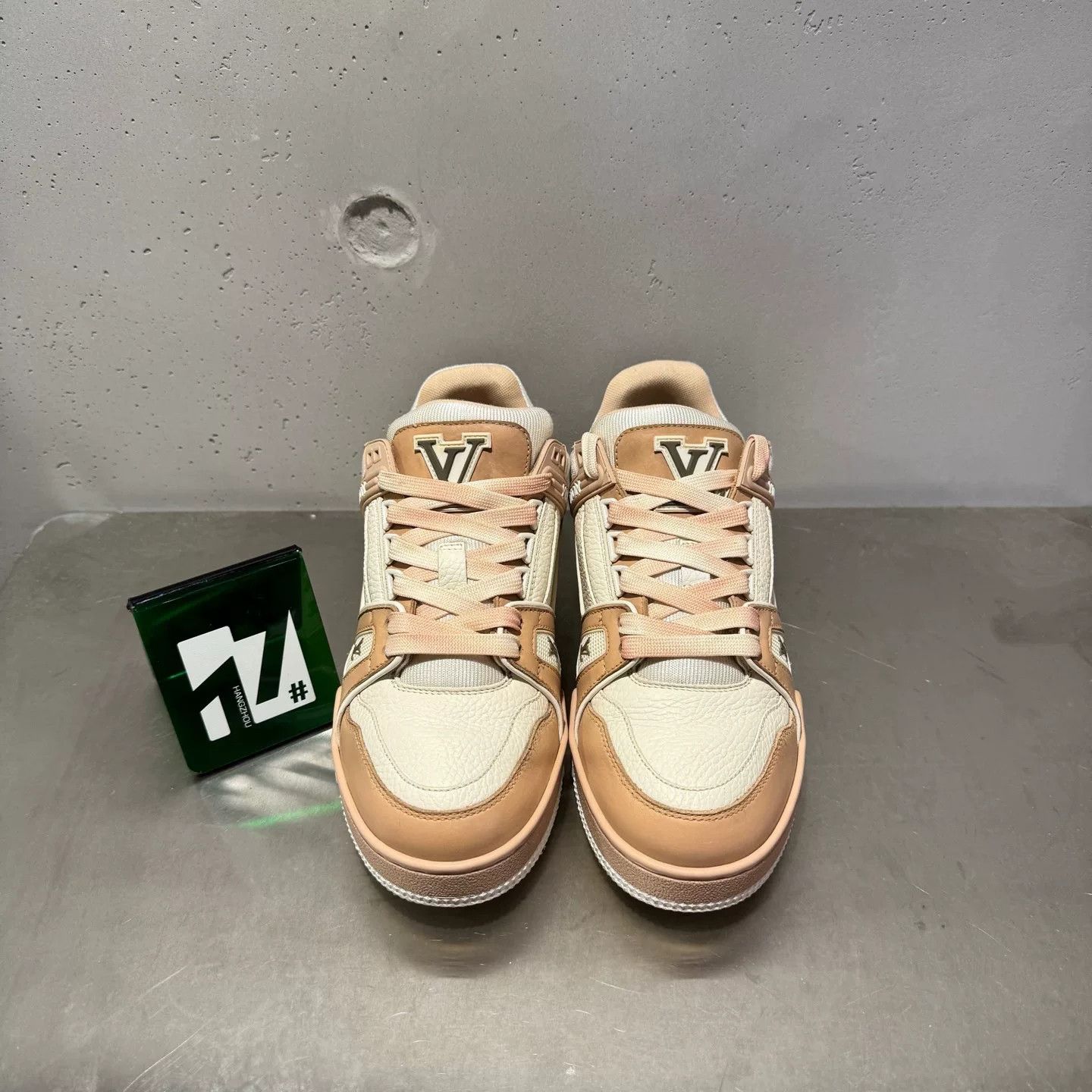 Louis Vuitton Louis Vuitton Training Pink Lowtop Sneakers 37 Women Size US 6.5 / IT 36.5 - 1 Thumbnail