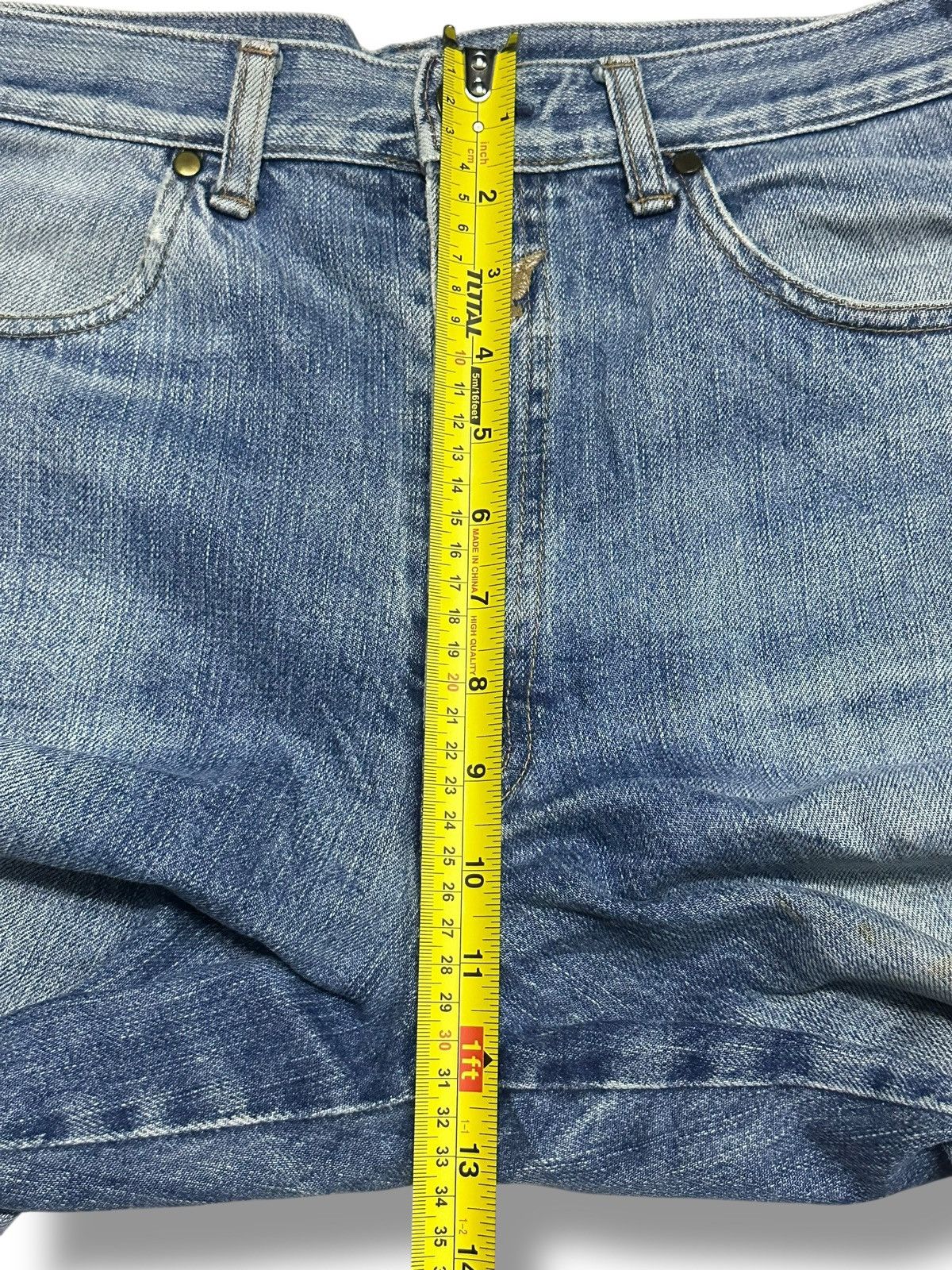 Blends Vintage Fiesta Blend Y2K Embroidered Jean American Eagle 🦅 Size US 31 - 16 Thumbnail