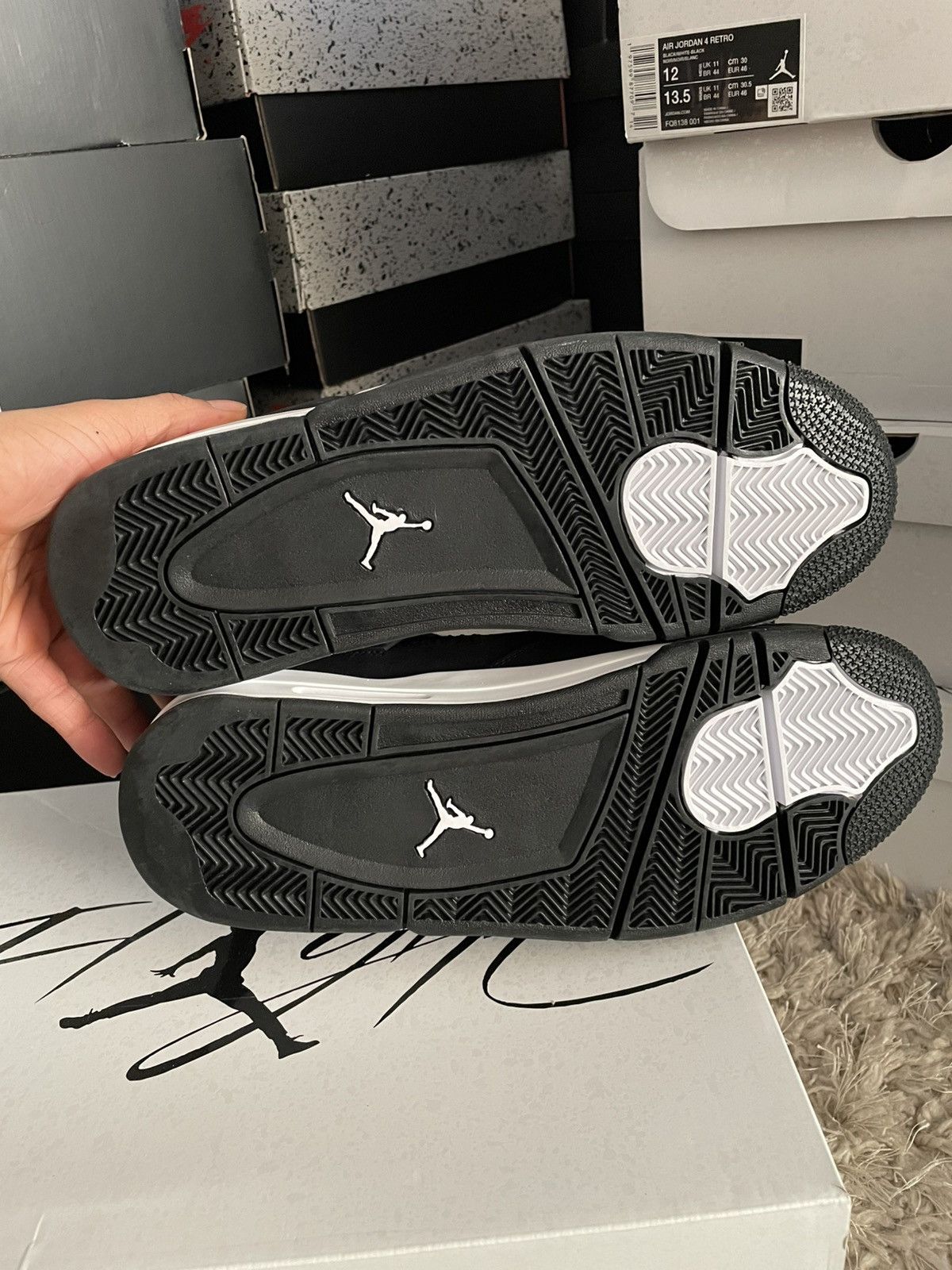 Jordan Brand Jordan 4 White Thunder Size US 11 / EU 44 - 8 Thumbnail