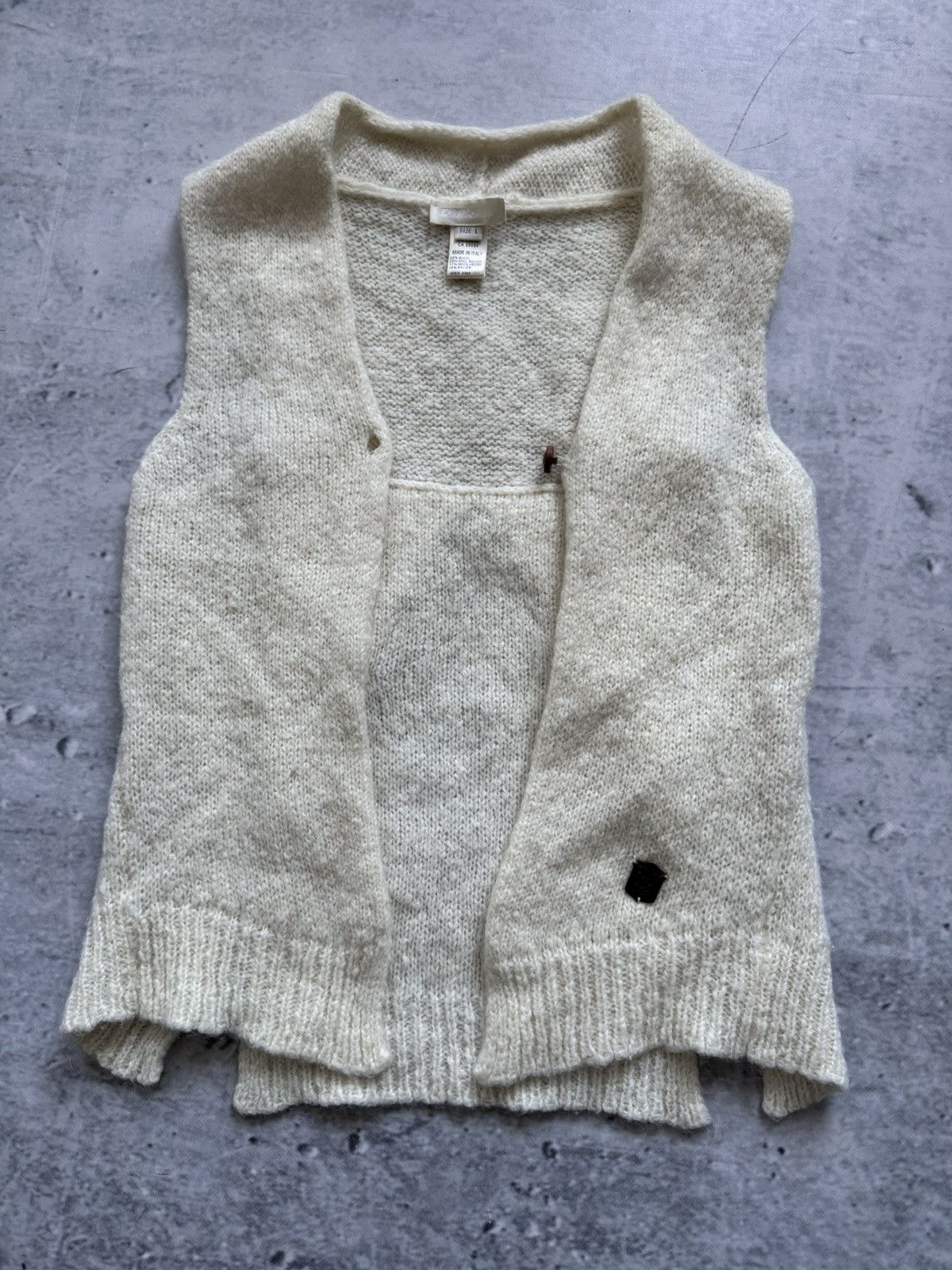 Diesel × Japanese Brand 🐁DIESEL Y2K vintage wmns wool vest Japanese style Size L / US 10 / IT 46 - 3 Thumbnail