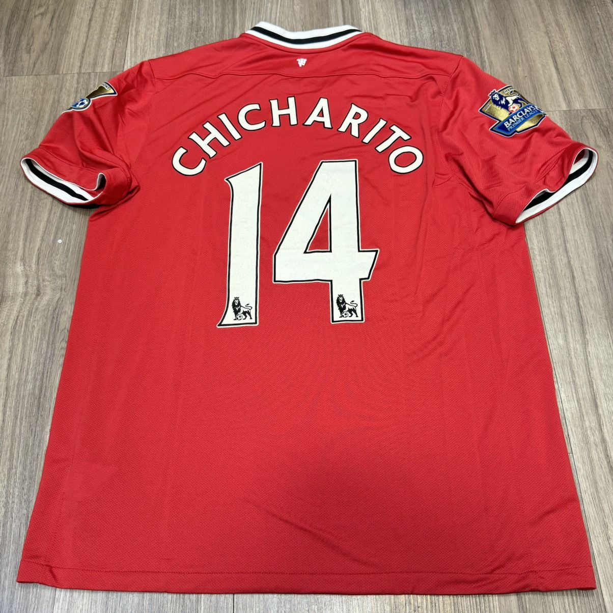 Other Manchester United 11/12 home shirt #14 Chicharito Size US XL / EU 56 / 4 - 2 Thumbnail