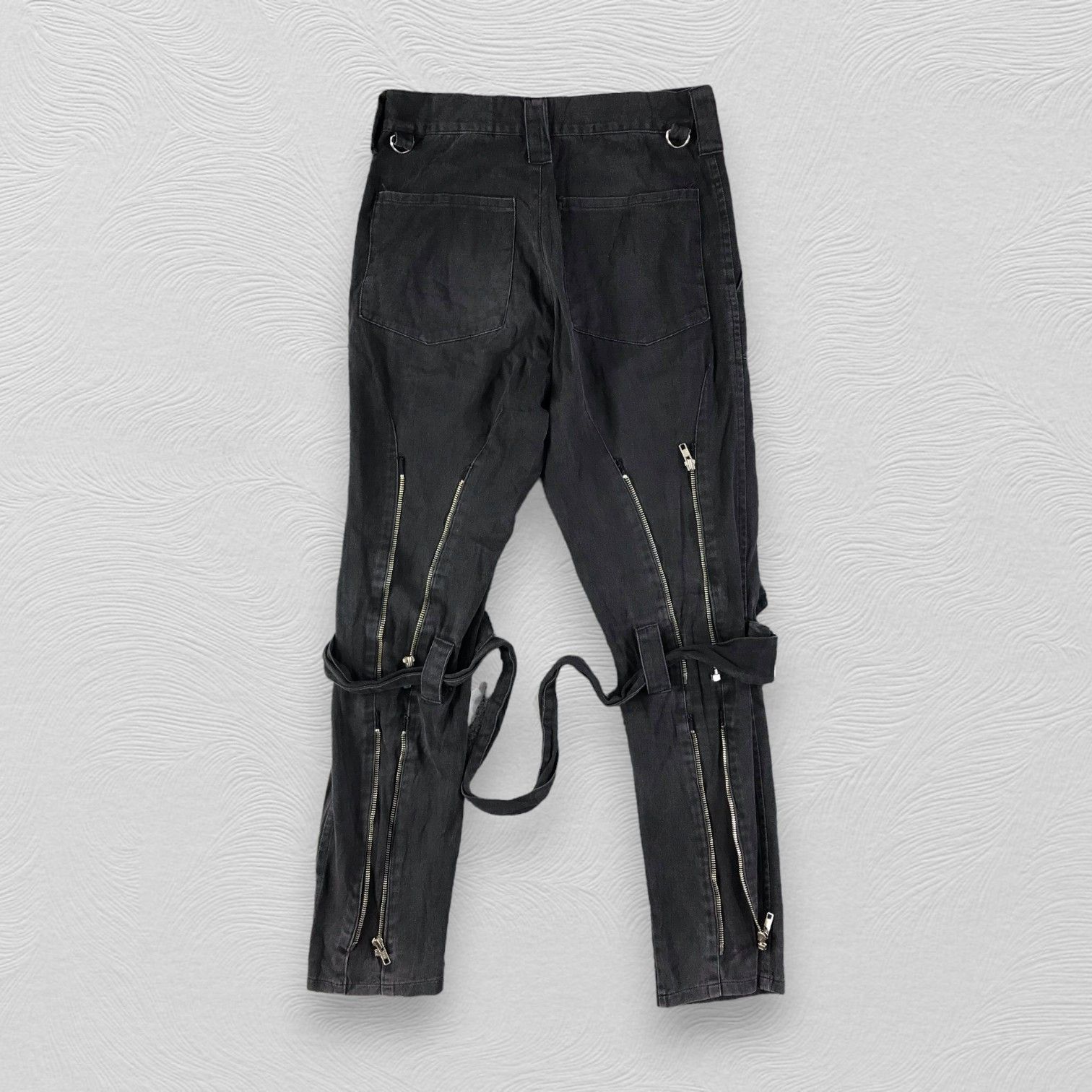 Japanese Brand Japanese Brand Confusion Punk Bondage Gothic Pants Size US 28 / EU 44 - 2 Thumbnail