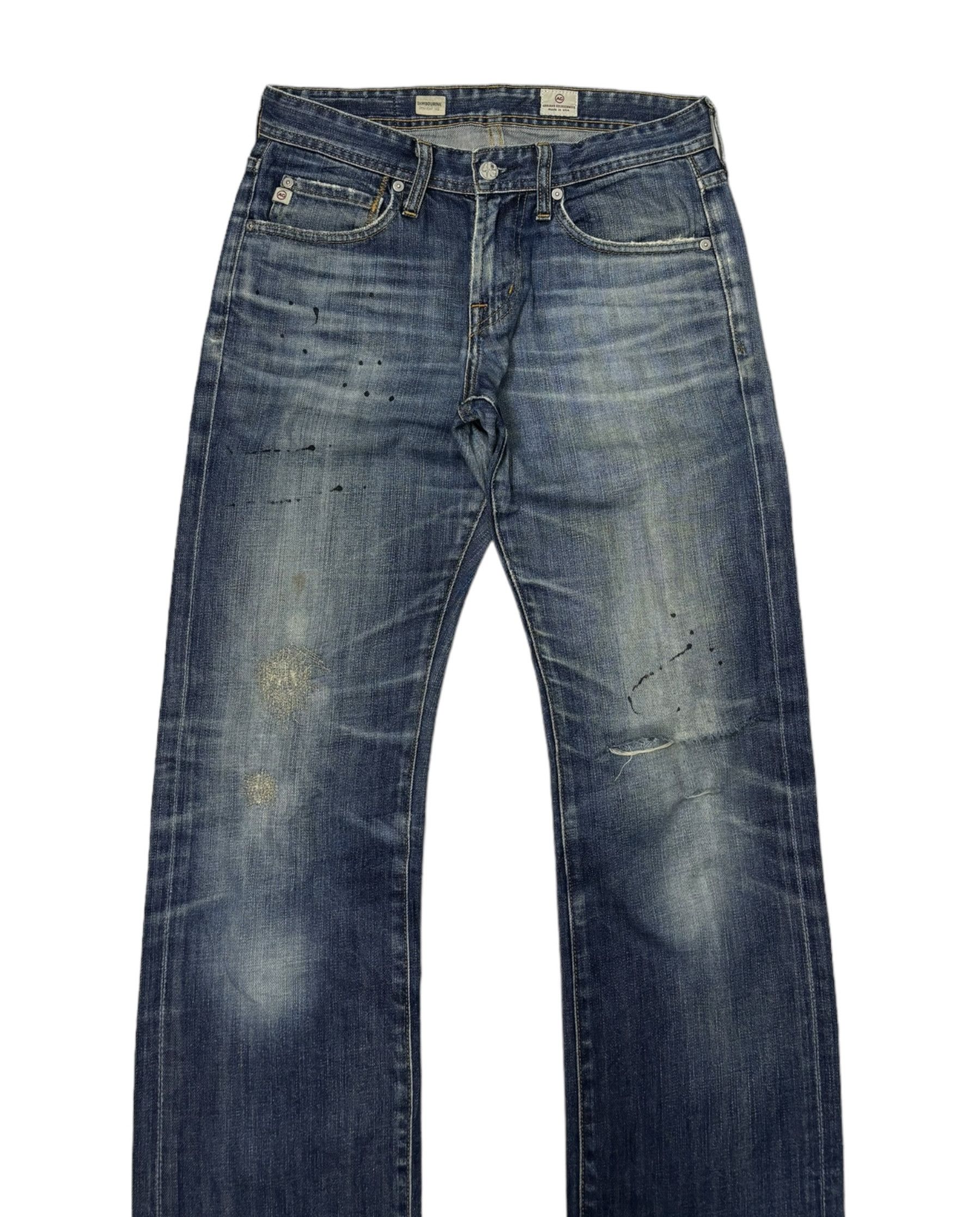AG Adriano Goldschmied OG🔥 AG ADRIANO GOLDSCHMIED ROCKSTAR DENIM JEANS Size US 29 - 4 Thumbnail