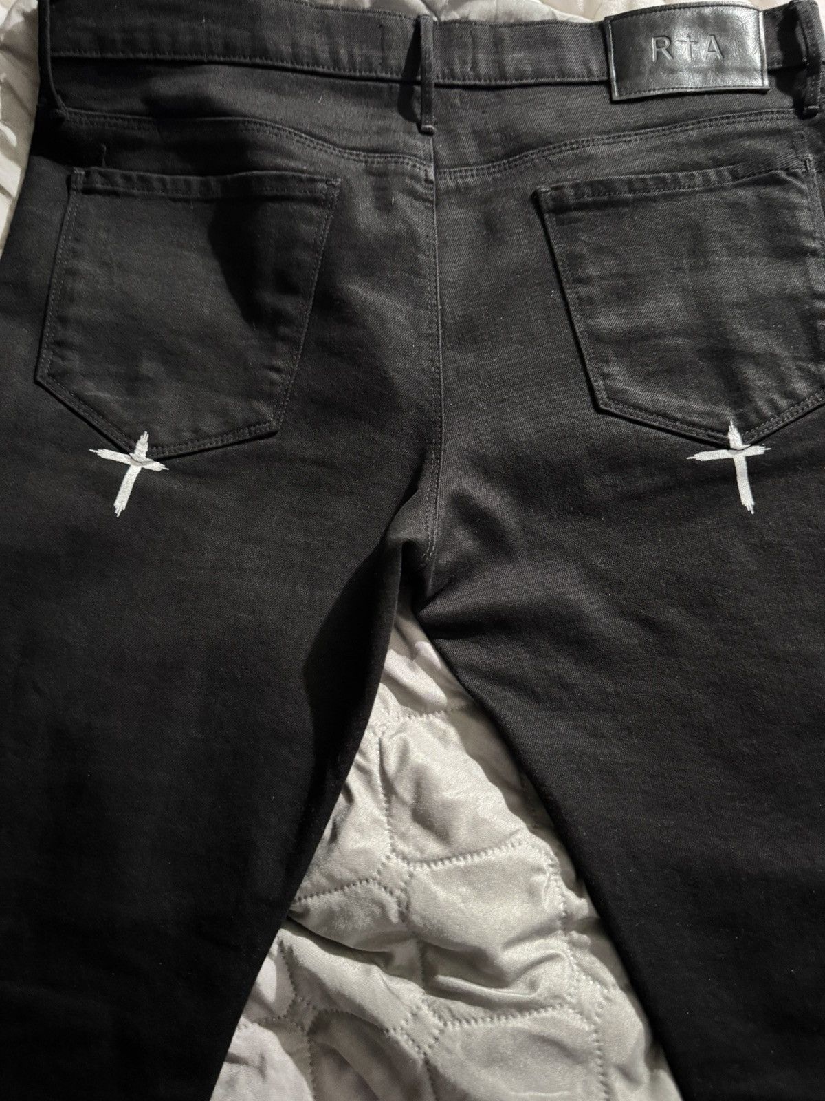 Rta RtA Bryant Dagger Denim Jeans Size US 33 - 5 Thumbnail