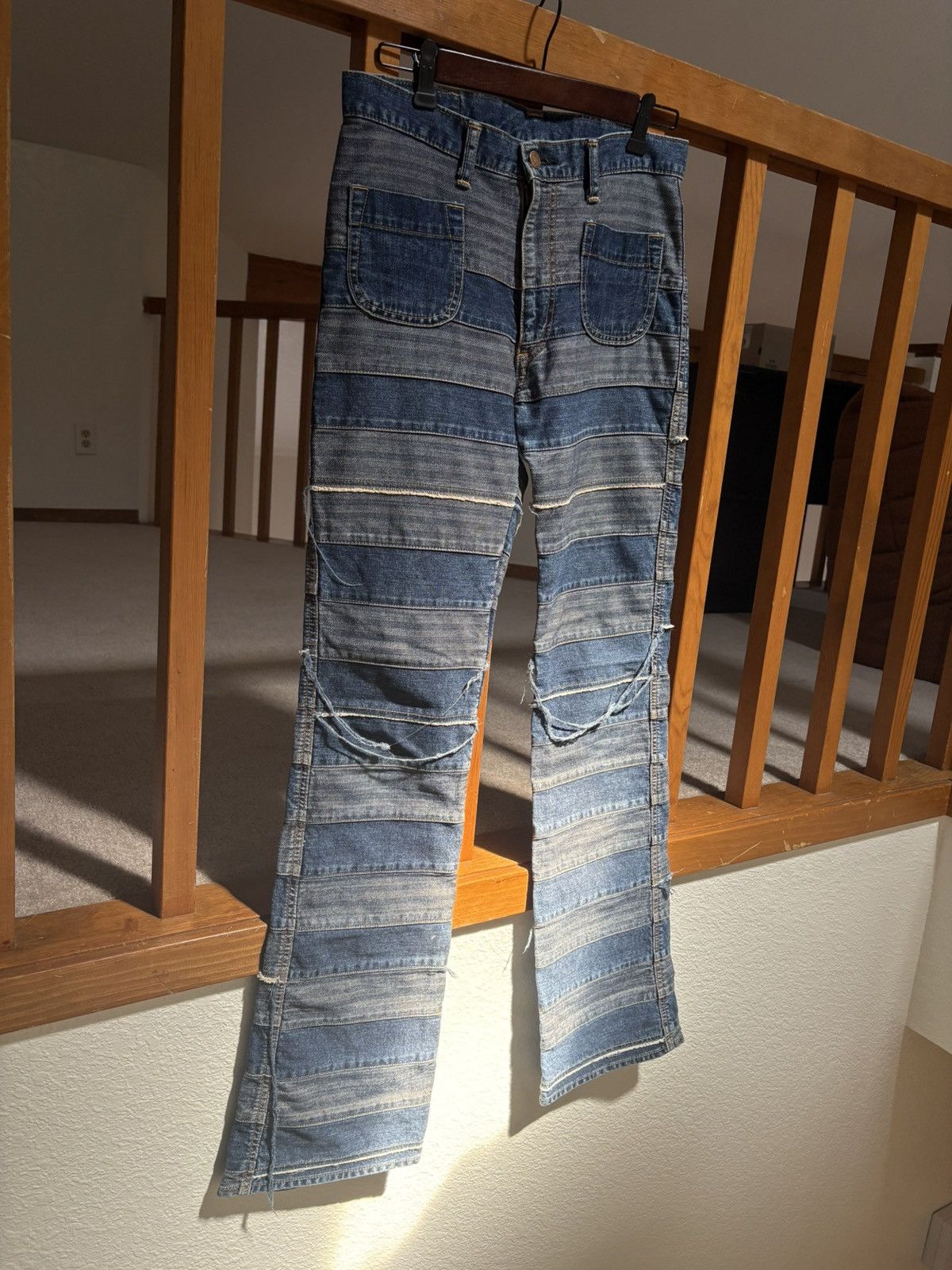 Hysteric Glamour ( RARE SIZE) Hysteric Glamour Hagi Kinky Panel Jeans Size US 32 / EU 48 - 2 Thumbnail