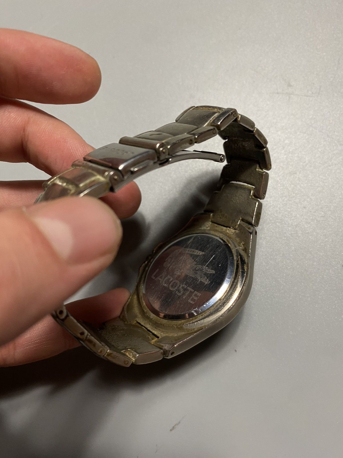 Lacoste × Vintage 🔥 Lacoste VTG metal watch y2k Size ONE SIZE - 11 Thumbnail
