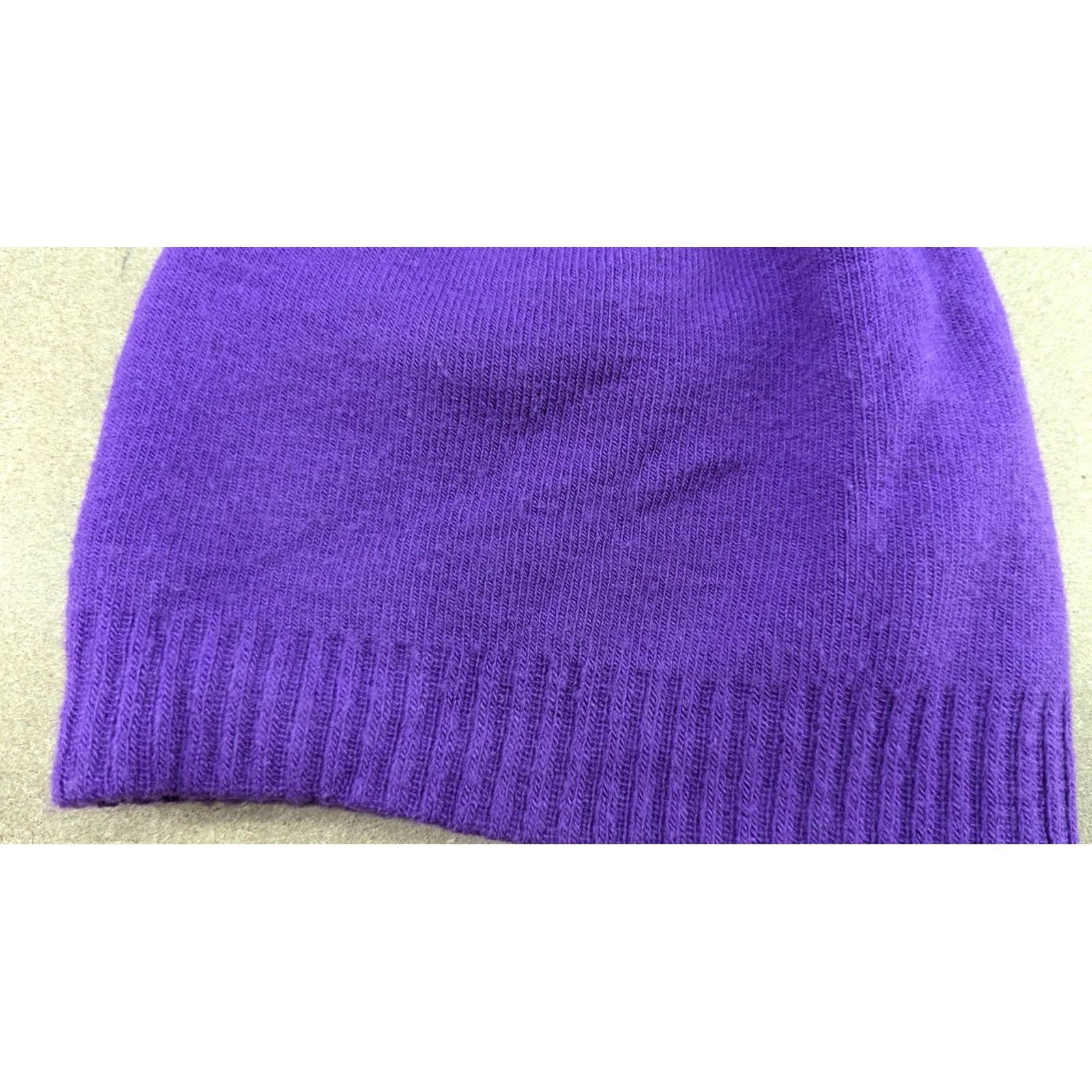 Helly Hansen VINTAGE Helly Hansen Purple Beanie Hat One Size Acrylic Stretch Unisex Adults Beanie Purple Knit Stretch Adult One Size Mens Womens Girls Boys Size ONE SIZE - 5 Thumbnail