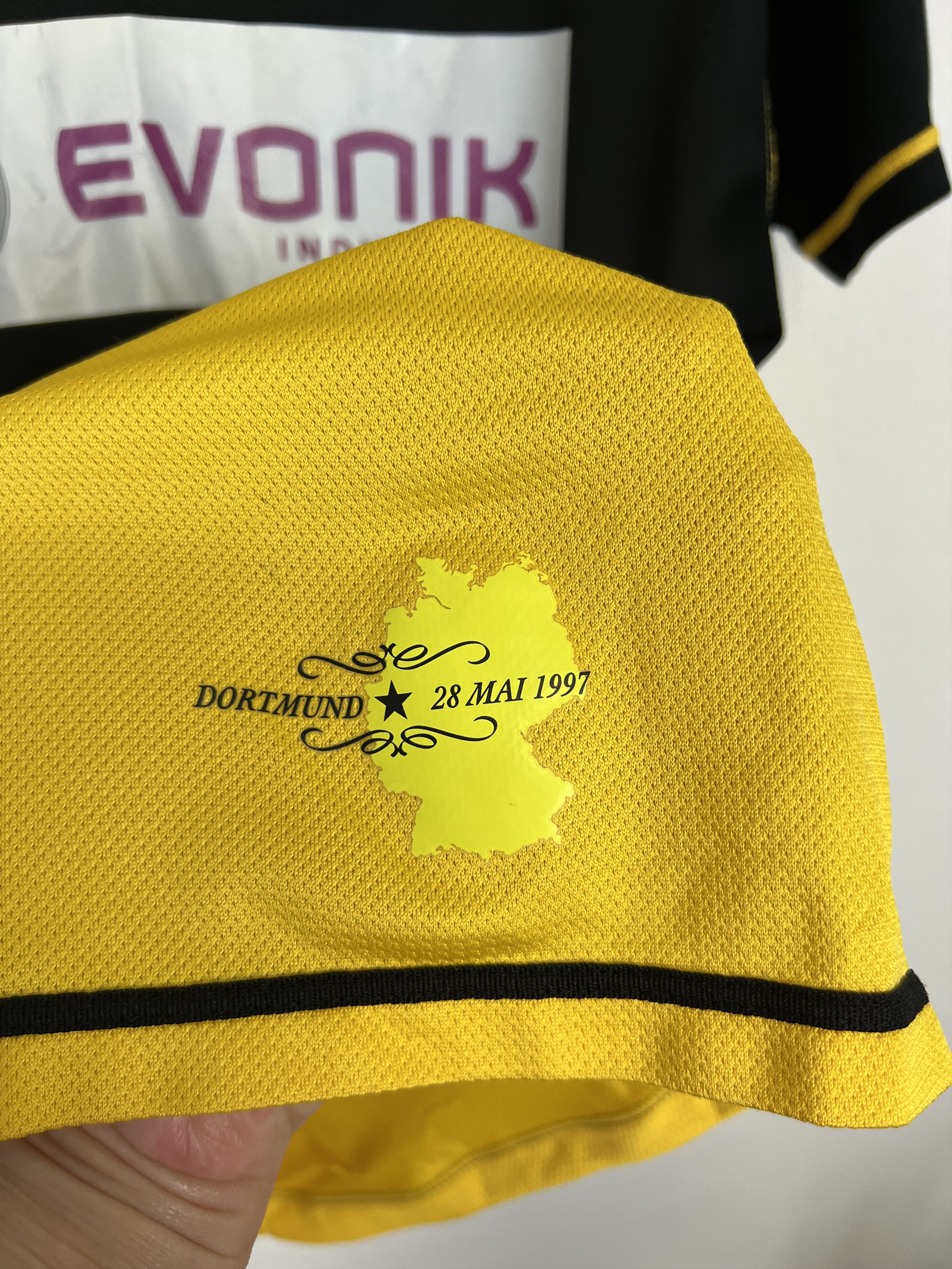 Nike Borussia Dortmund Home football shirt 2007 #10 Petric Nike Size US S / EU 44-46 / 1 - 8 Thumbnail