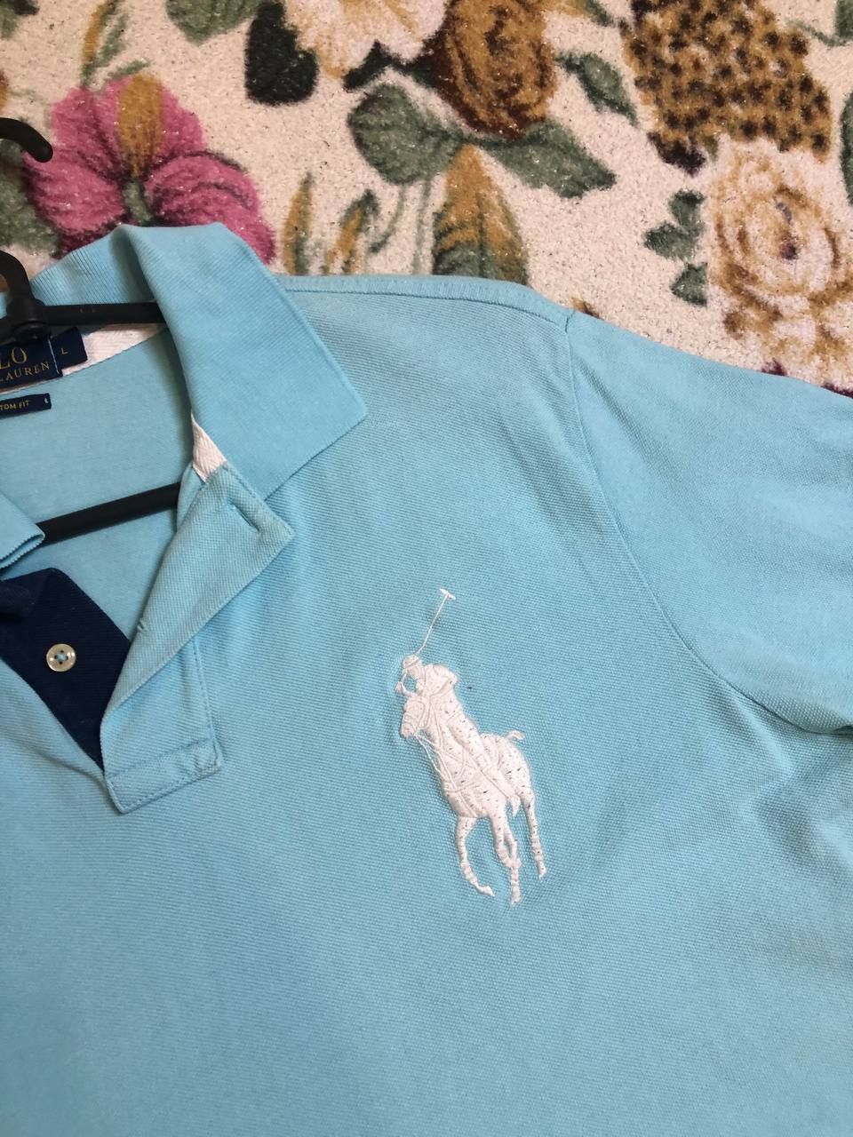 Polo Ralph Lauren Polo Ralph Lauren Shirt Blue Short Sleeve Casual Size US L / EU 52-54 / 3 - 3 Thumbnail