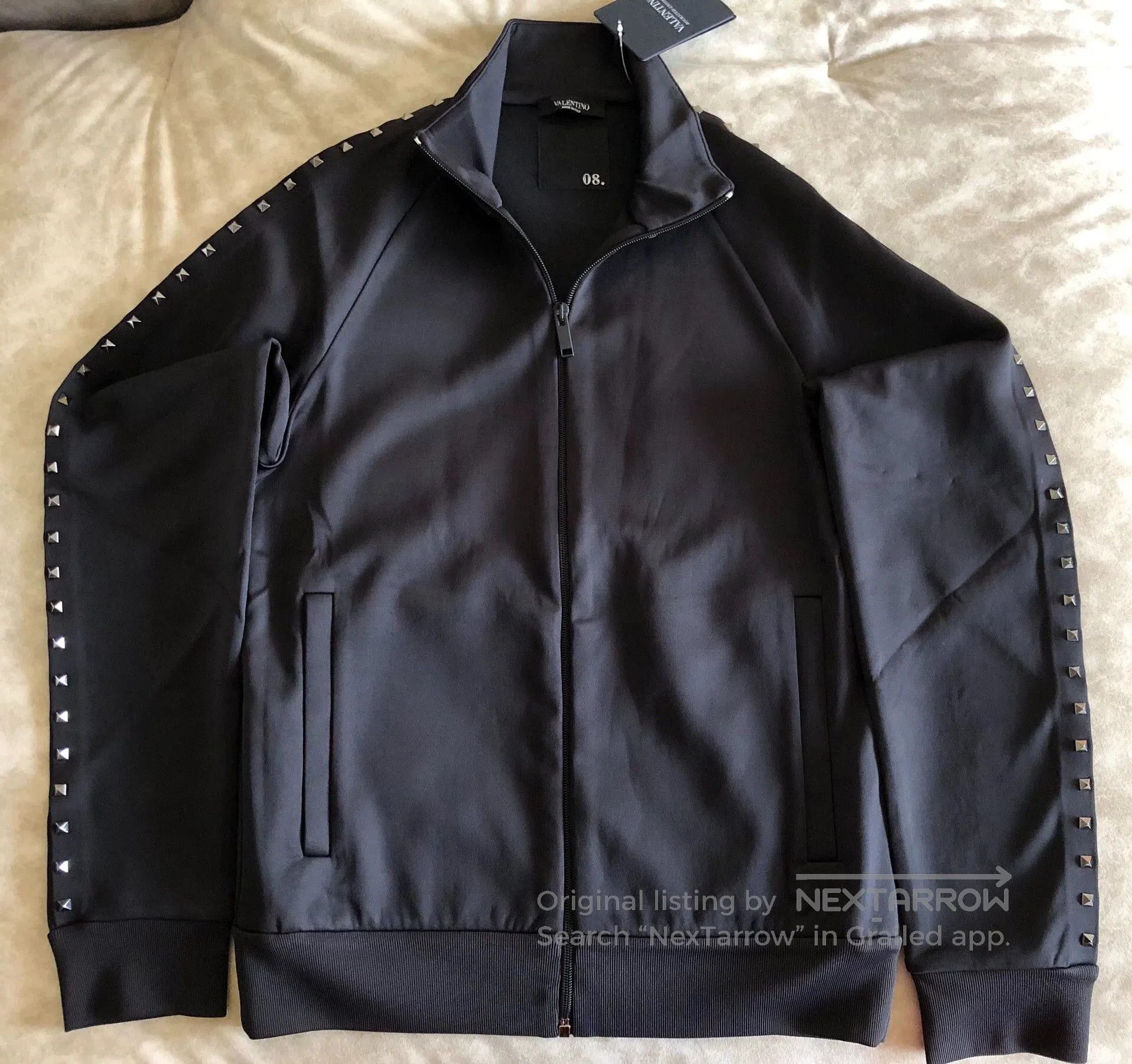 Valentino Valentino Rockstud Untitled Black Jacket. Size US S / EU 44-46 / 1 - 1 Thumbnail
