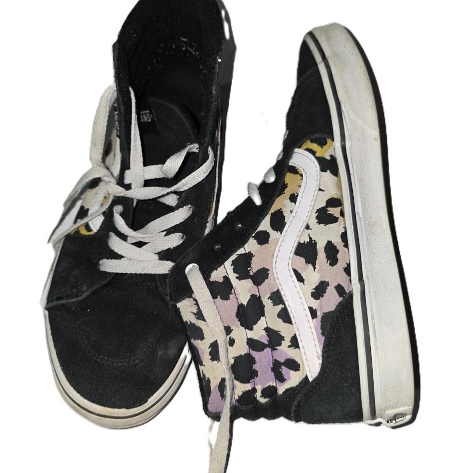 Vans Vans Hi-Top Sneakers With Animal Print Women's Size 5-1/2 Size US 5.5 / IT 35.5 - 3 Thumbnail